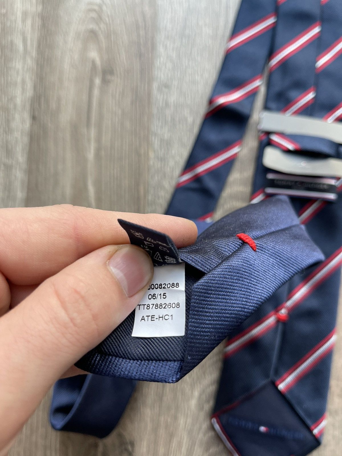 Tommy Hilfiger × Vintage ❤️NEW! Luxury Tommy Hilfiger Tie Ties T/H Vintage Streetwear Size ONE SIZE - 6 Thumbnail