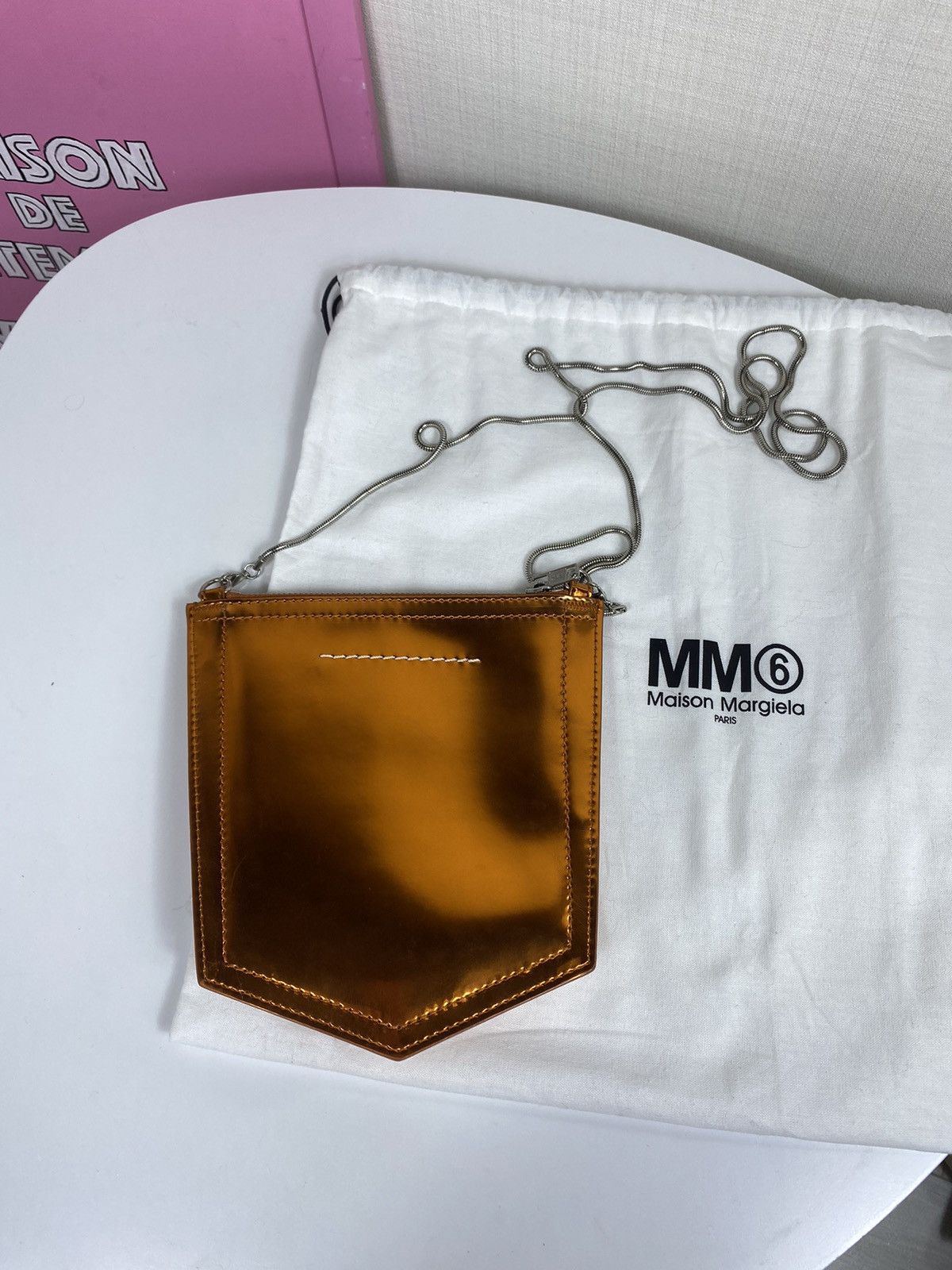 Maison Margiela Maison Margiela MM6 Vinyl Pouch Bag Size ONE SIZE - 2 Thumbnail