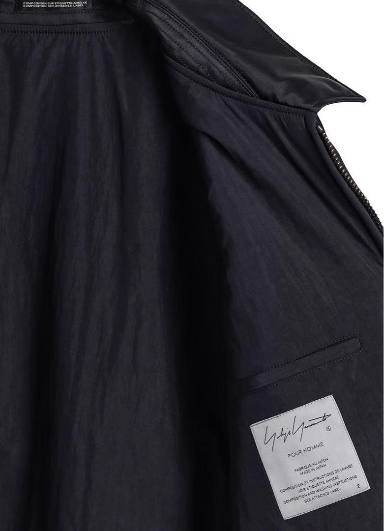 Yohji Yamamoto POUR HOMME 24aw Nylon single blouson Size US S / EU 44-46 / 1 - 3 Thumbnail