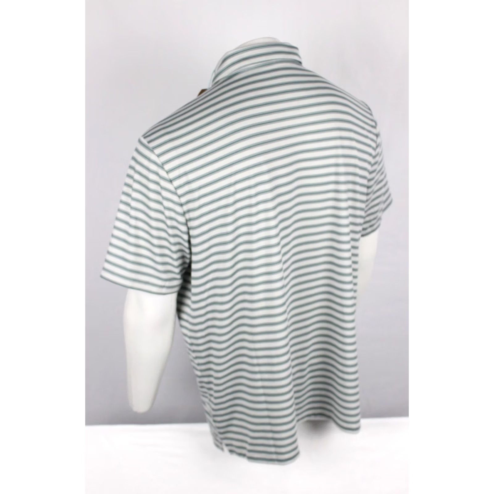 Vintage Free Fly Men's Elevate Polo Short Sleeve Shirt XXL Smooth Sailing Stripe Gray Solid Pattern Shirt Size US XXL / EU 58 / 5 - 2 Thumbnail