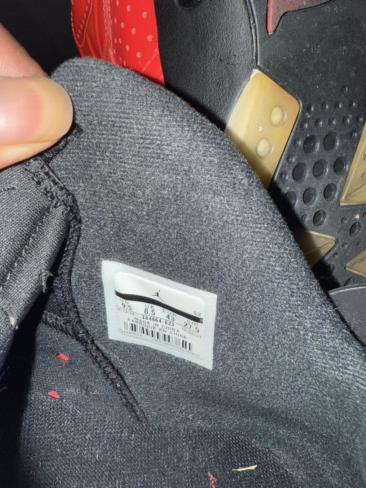 Jordan Brand Air Jordan 6 ‘Infrared’ Size US 9.5 / EU 42-43 - 6 Thumbnail