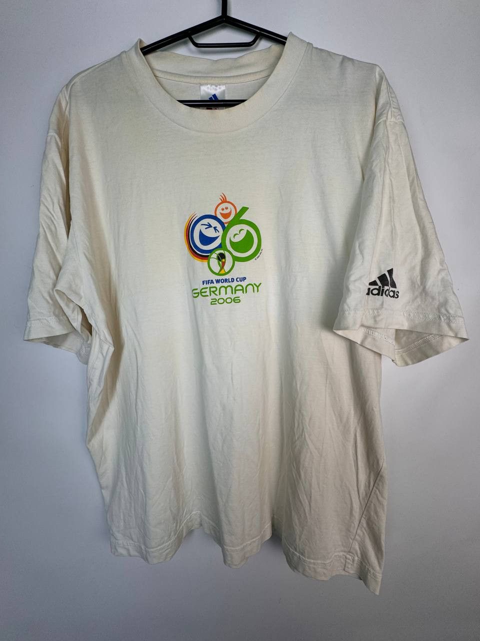 Adidas Vintage Y2k 2006 Germany FIFA FUSSBALL BUND T-Shirts Size US L / EU 52-54 / 3 - 1 Thumbnail