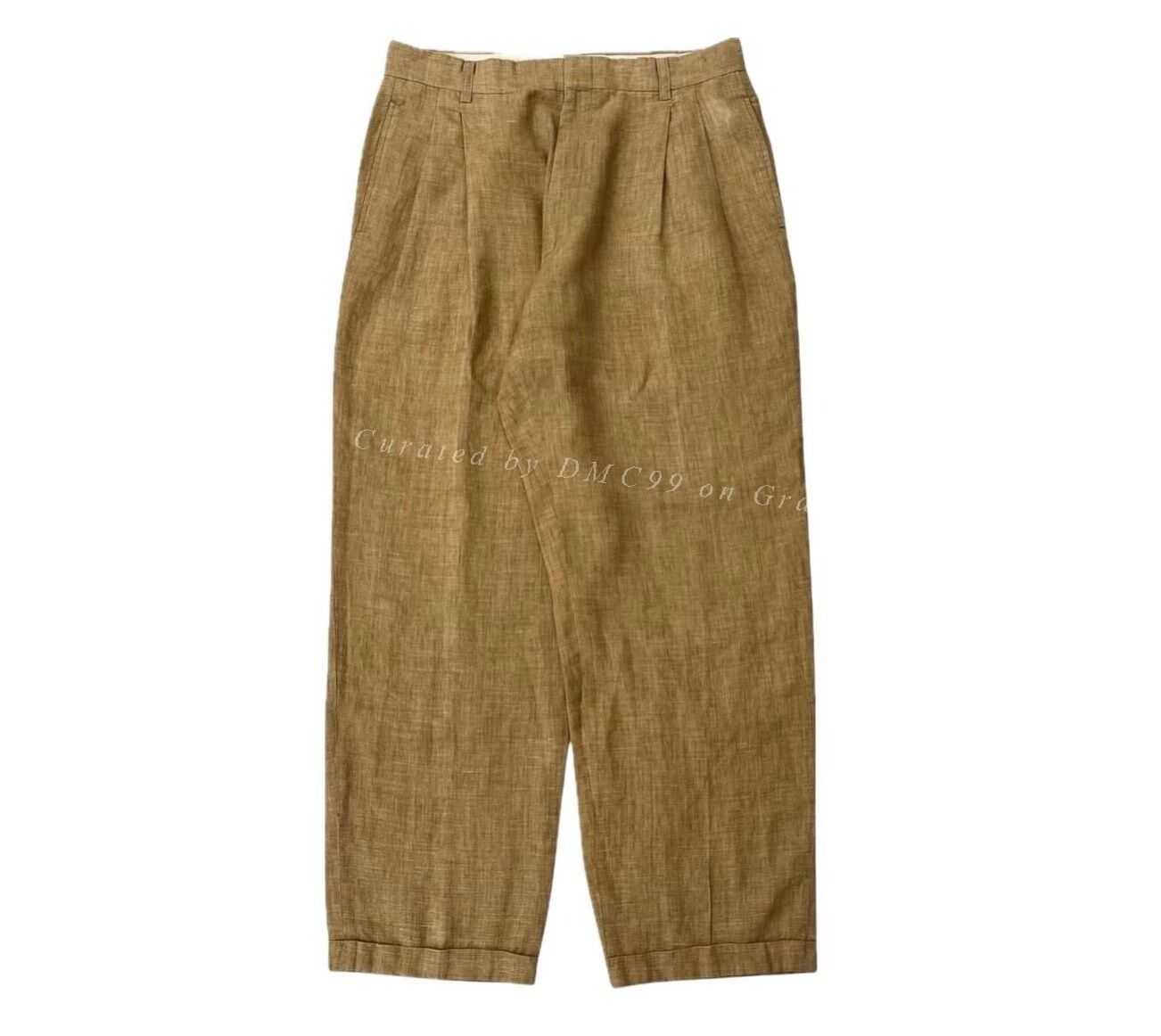 Vintage Vintage CP Company Linen Trousers Size US 26 / EU 42 - 1 Thumbnail