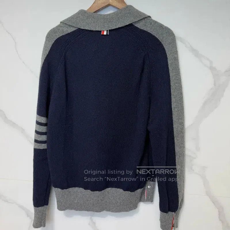 Thom Browne Thom Browne Men's Wool Pullover Sweater . Size US M / EU 48-50 / 2 - 2 Thumbnail