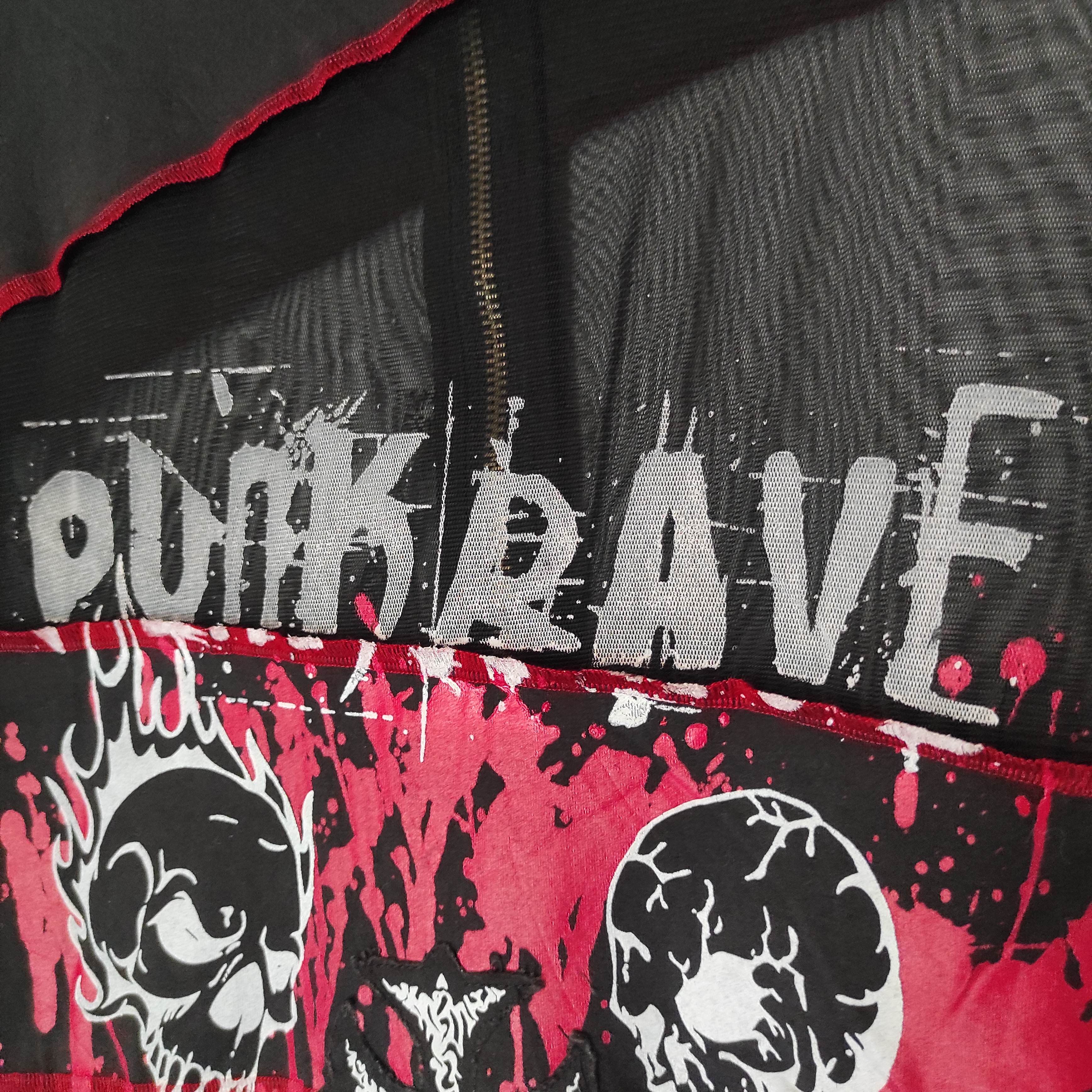 14th Addiction Punk Rave Attack Mesh Hoodie Size US M / EU 48-50 / 2 - 10 Thumbnail