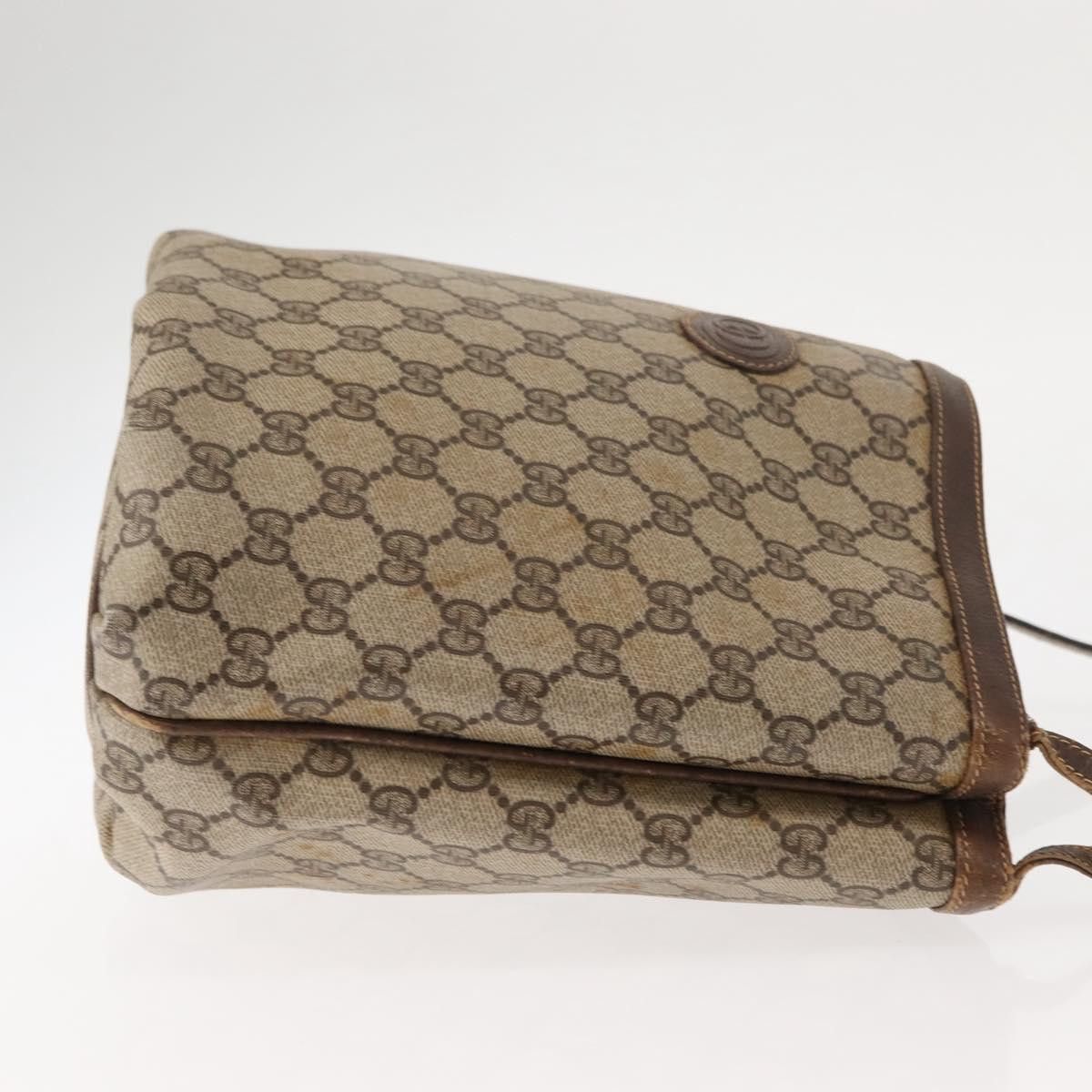 Gucci GUCCI GG Supreme Shoulder Bag Pvc Leather Beige Size ONE SIZE - 5 Thumbnail