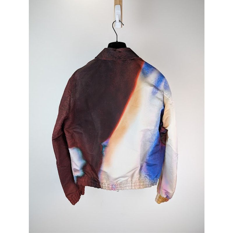 Alexander McQueen o1rshd1 Elasticated Bomber Jacket in Luminous Size US M / EU 48-50 / 2 - 13 Thumbnail