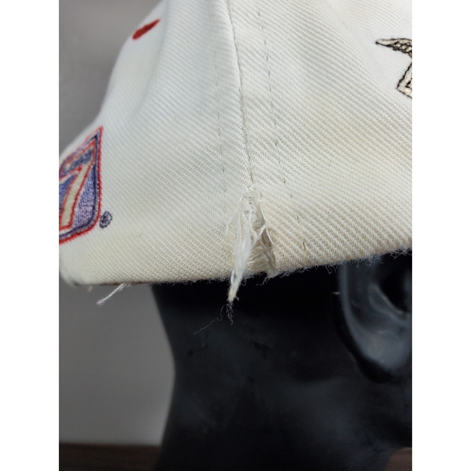 Logo 7 × MLB Vintage Atlanta Braves Hat Snapback Cap ATL 90s MLB Baseball Size ONE SIZE - 7 Thumbnail