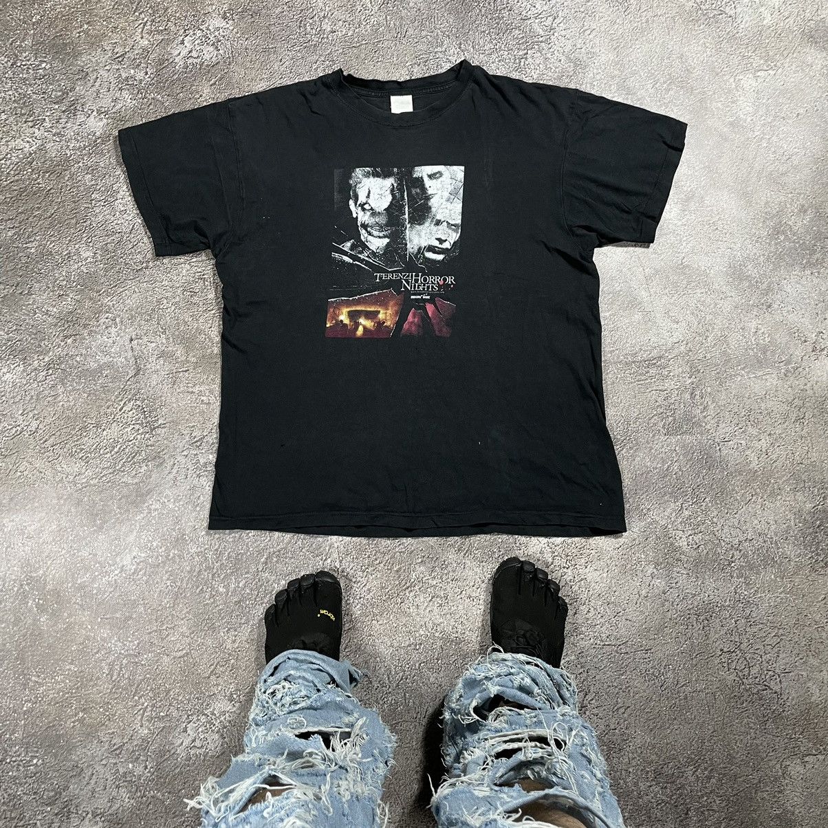 Vintage Vintage Y2K Graphic Tee Skeleton Face Grunge Streetwear XL Size US XL / EU 56 / 4 - 2 Thumbnail
