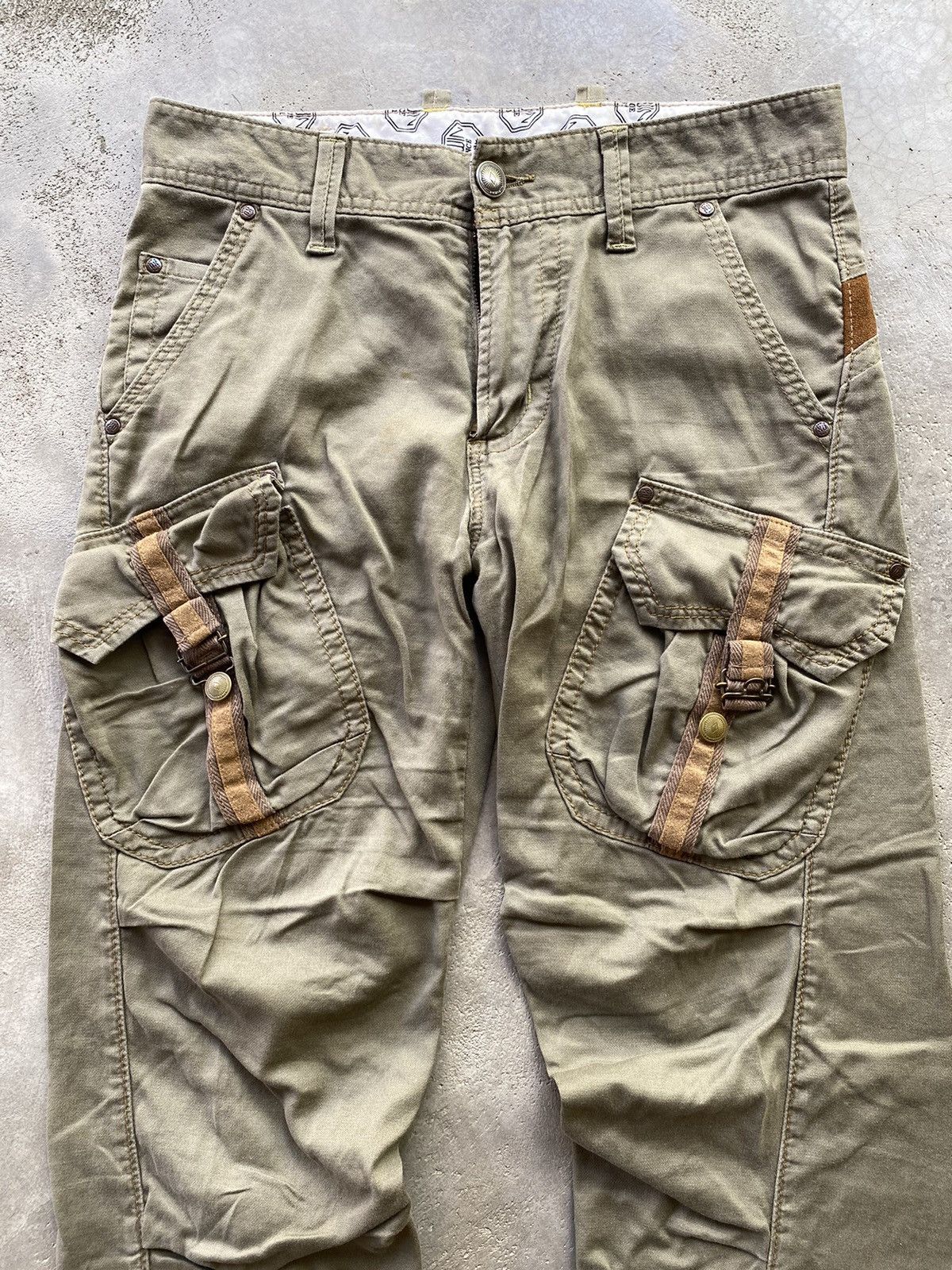 Edwin × If Six Was Nine × Le Grande Bleu (L.G.B.) Edwin Multipocket Cargo Pants Size US 30 / EU 46 - 4 Thumbnail