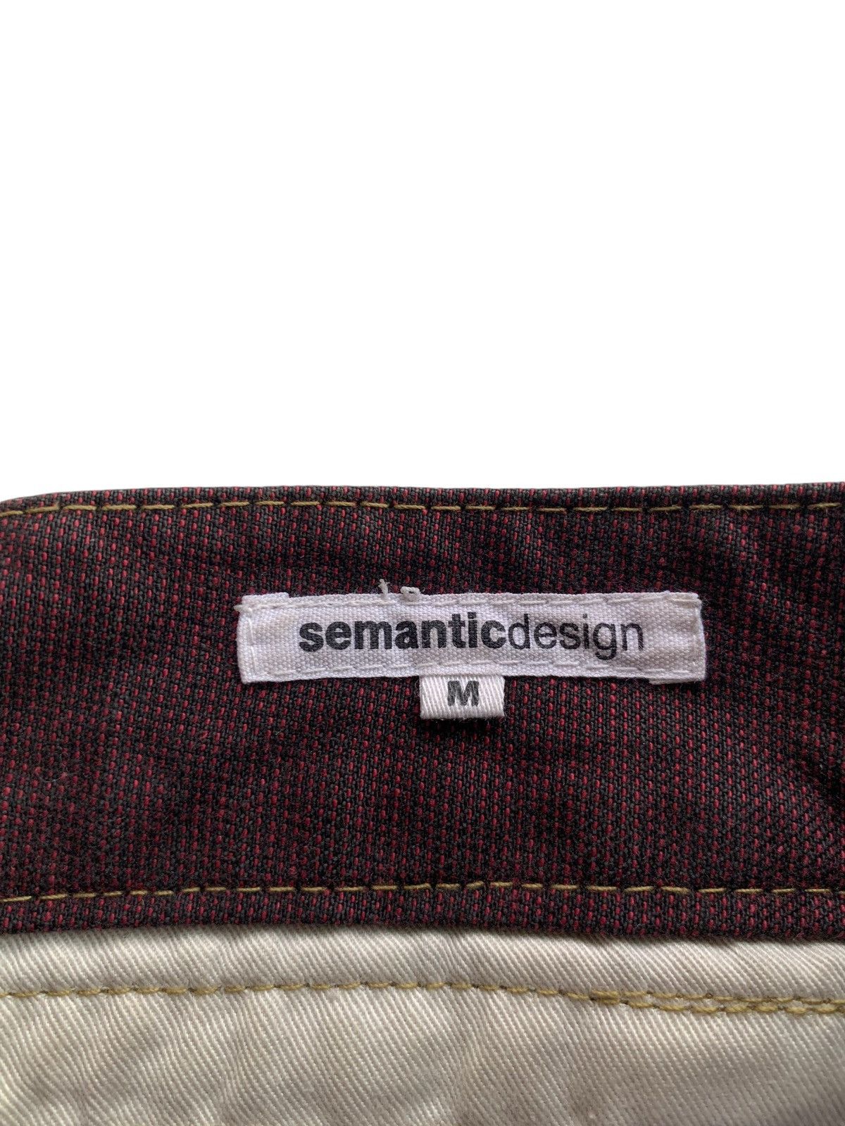 semanticdesign FLARE💥 SEMANTIC DESIGN PUNK STYLE MUDMAX DISTRESSED DENIM🎌☠️ Size US 31 - 19 Thumbnail
