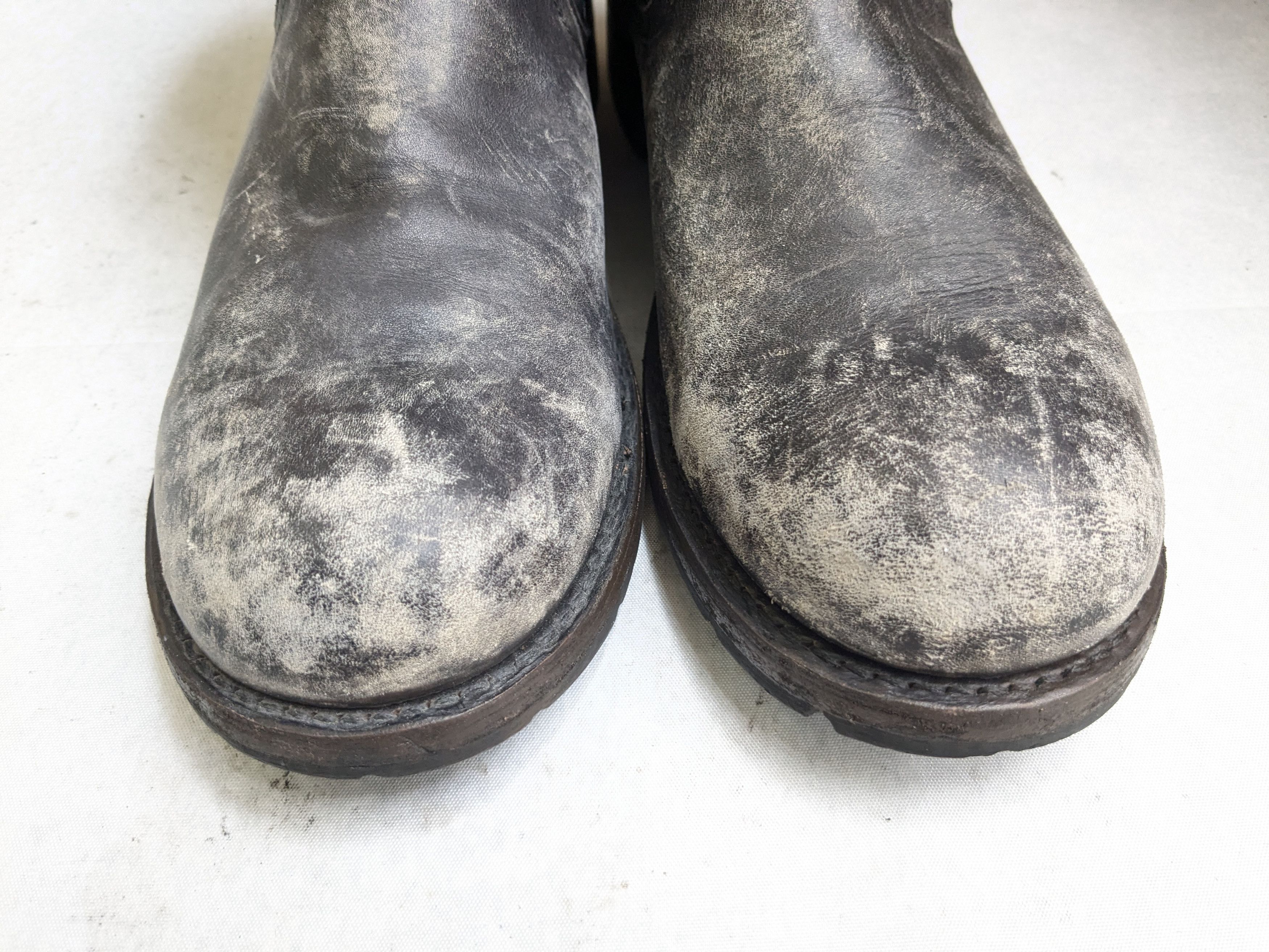 Frye Frye Engineer Boots Stonewash 11 D Buckle Strap Size US 11 / EU 44 - 4 Thumbnail