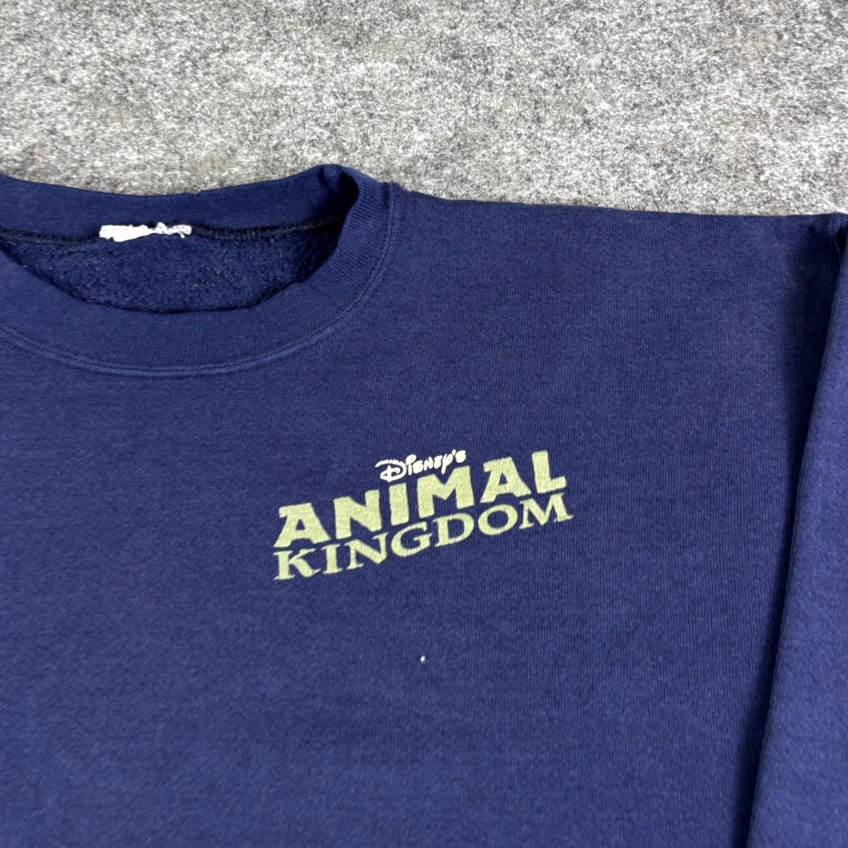 Disney VINTAGE Disney Animal Kingdom Sweatshirt Navy Blue Tree of Life Graphic XL Size US XL / EU 56 / 4 - 6 Thumbnail
