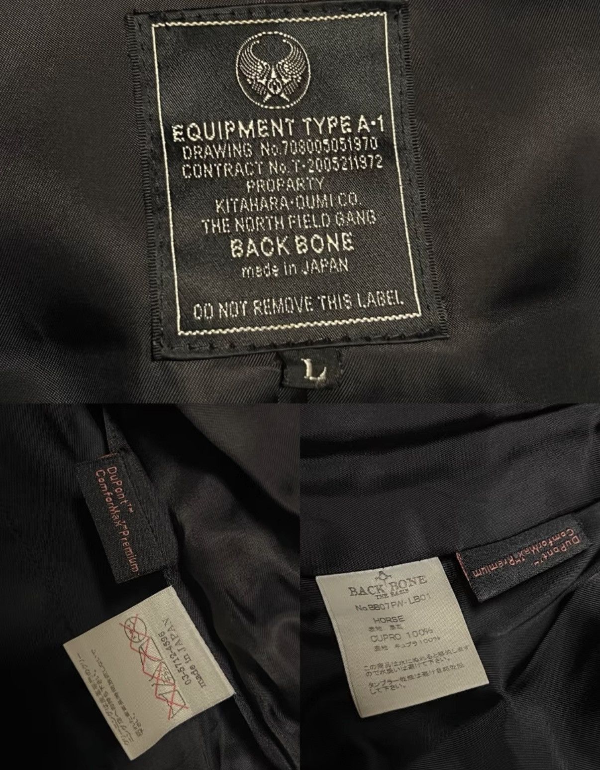 Backbone BackBone Purple Vintage Horsehide Biker Jacket Size US L / EU 52-54 / 3 - 9 Thumbnail
