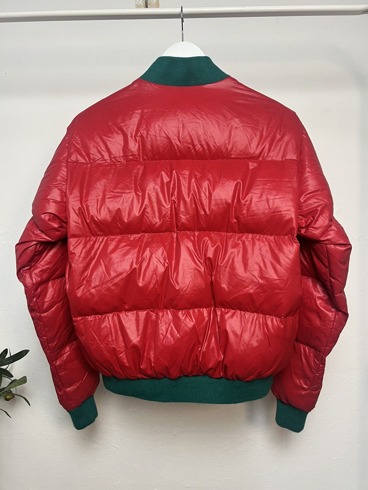 Moncler Moncler Puffer Red Down Bomber Jacket Size US S / EU 44-46 / 1 - 7 Thumbnail