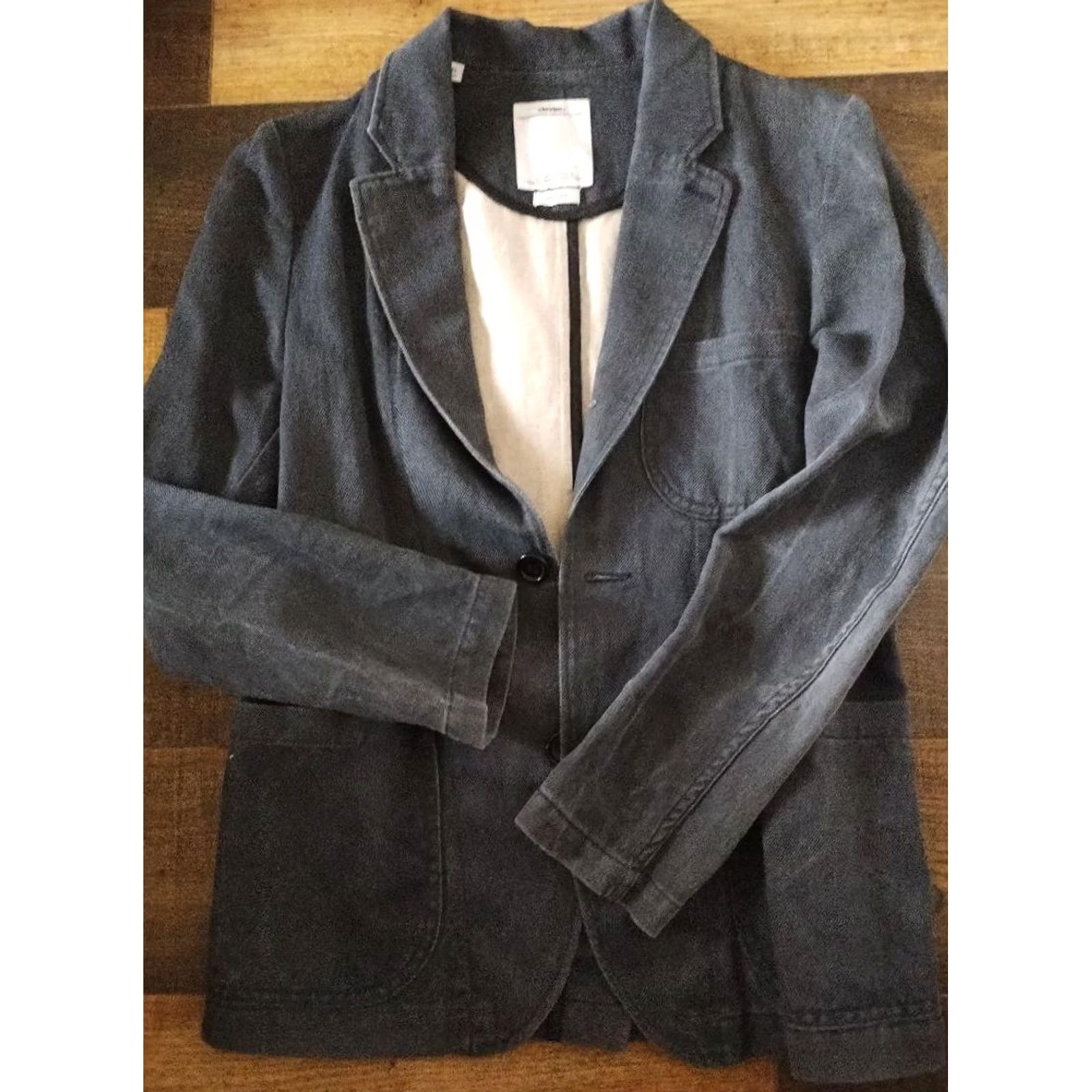 Visvim visvim academia jacket Navy, S, Men, Long Sleeve, Regular, Visvim Academy Jacket, Navy, 65cm, 41cm, 48cm, 60cm Size US S / EU 44-46 / 1 - 6 Thumbnail