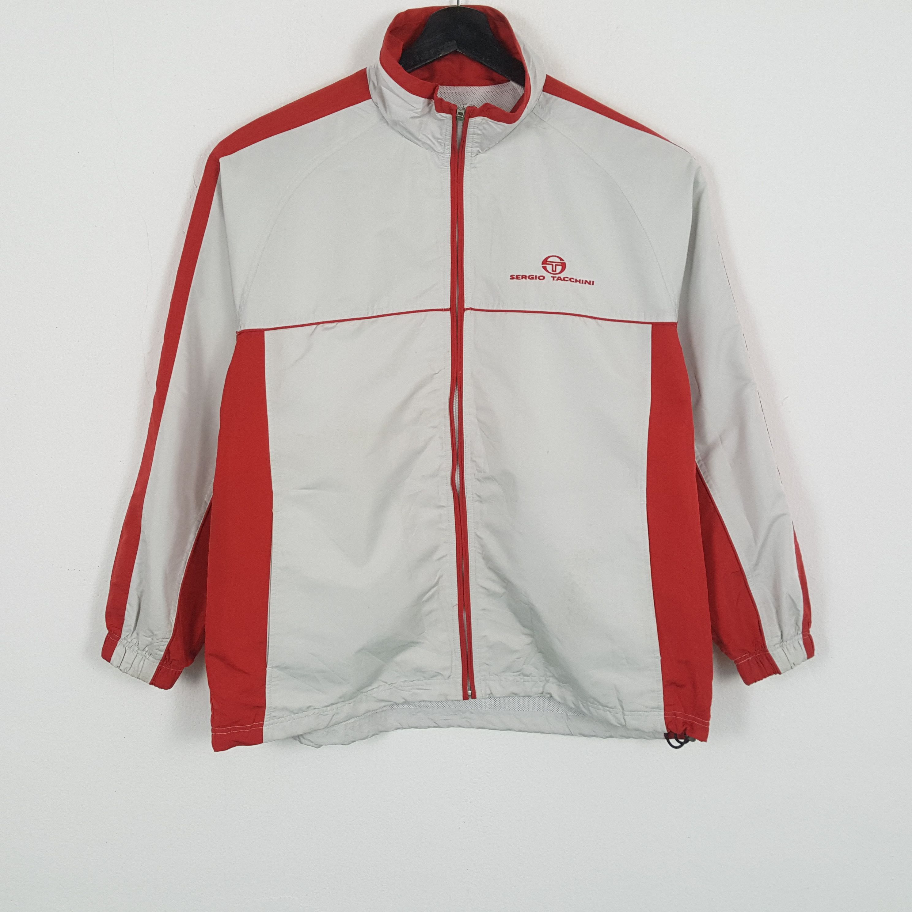 Sergio Tacchini × Vintage SERGI TACCHINI Small Logo Design Sportswear Jacket Size US XL / EU 56 / 4 - 1 Thumbnail