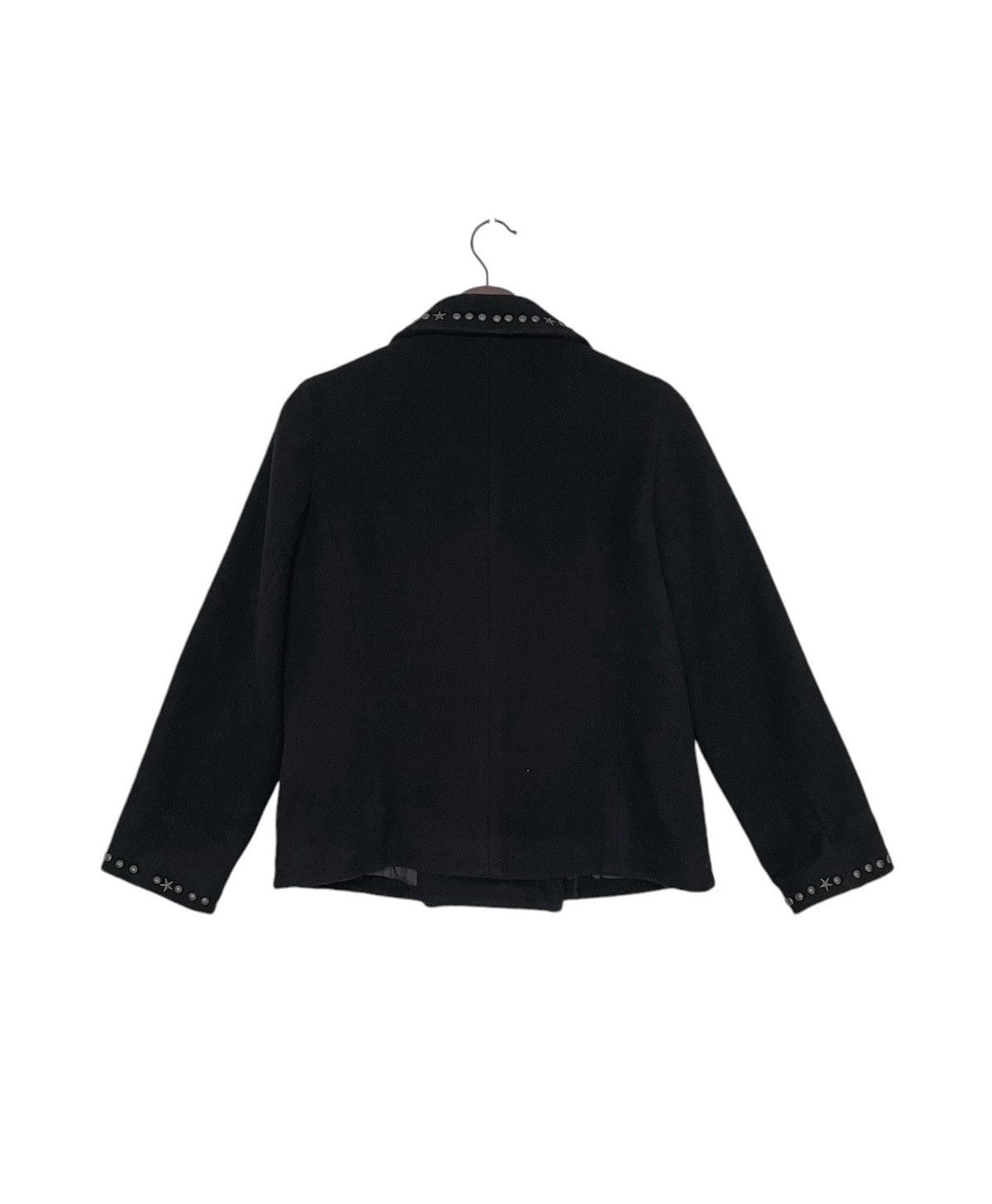 If Six Was Nine × Japanese Brand × Le Grande Bleu (L.G.B.) Vintage Japanese Brand Shout Studded Star Wool Jacket 1990s Size US M / EU 48-50 / 2 - 2 Thumbnail