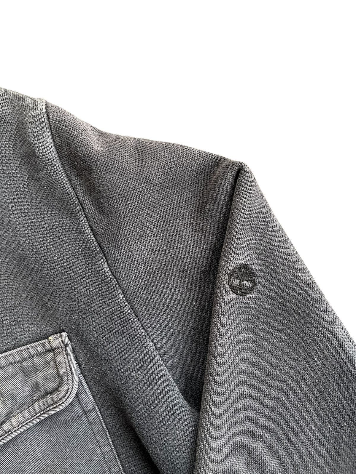 Timberland Early 00s Timberland Faded Turtle Button Sweatshirt Size US L / EU 52-54 / 3 - 4 Thumbnail