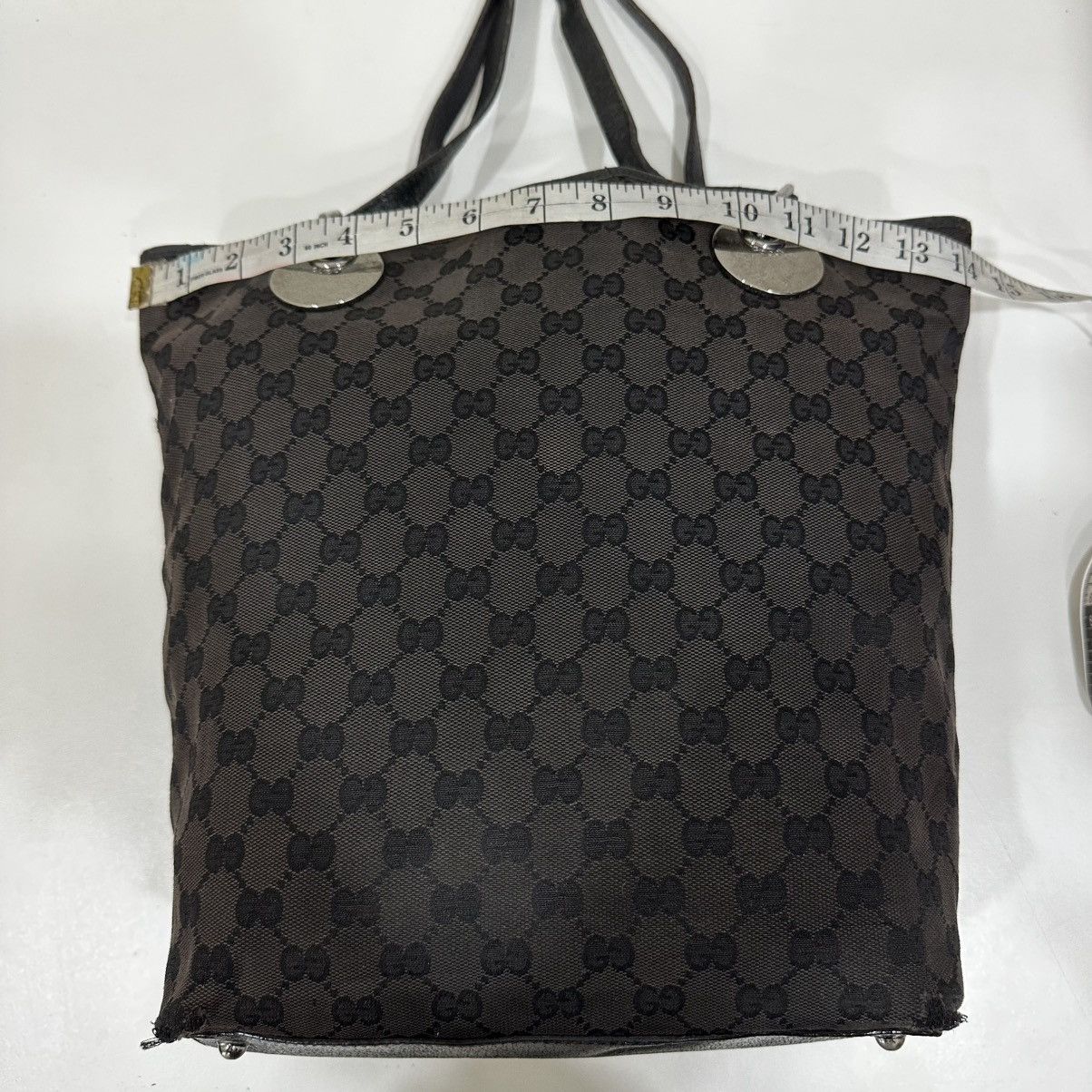 Gucci GUCCI GG CANVAS TOTE BAG 20 Size ONE SIZE - 14 Thumbnail