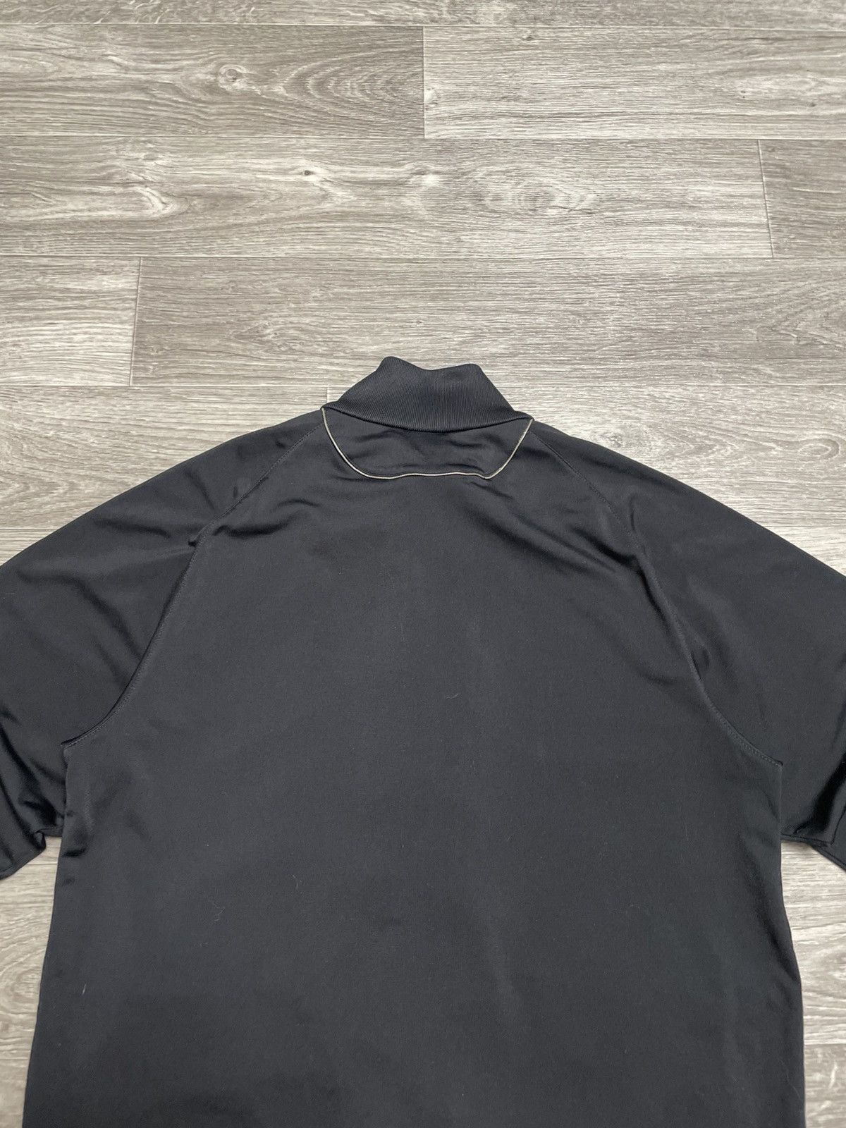 Adidas Track Jacket Black Neon 3-Stripes City Skyline Print