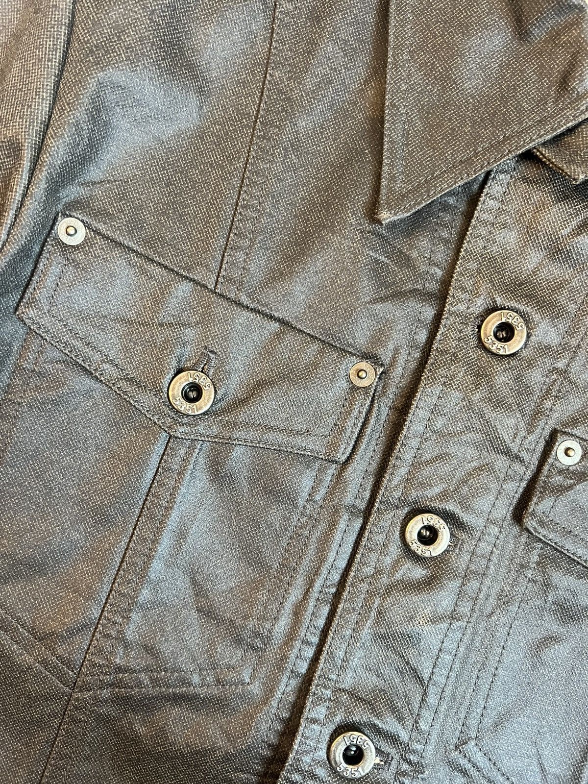 5351 POUR LES HOMMES 5351 Pour Les Hommes Japanese Brand Designer Trucker Jacket Size US M / EU 48-50 / 2 - 8 Thumbnail