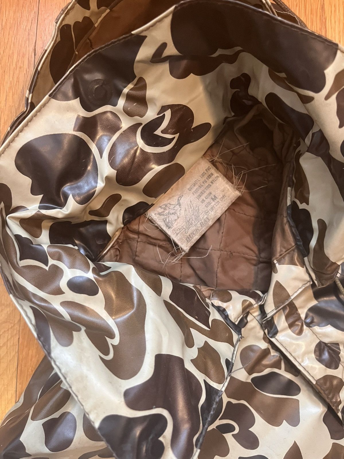 Vintage Camo Rain Jacket Size US M / EU 48-50 / 2 - 5 Thumbnail