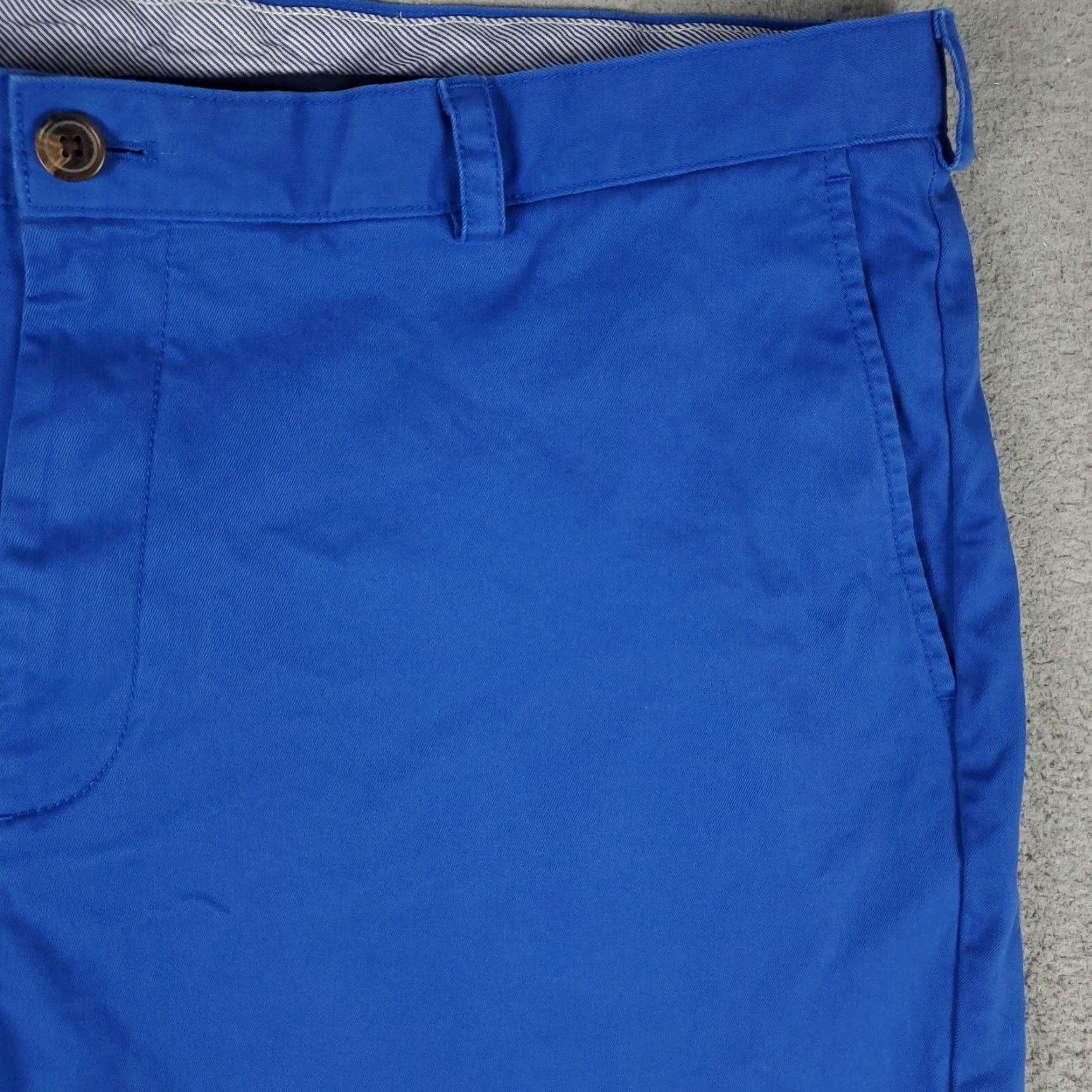Brooks Brothers VINTAGE Brooks Brothers Men Shorts Size 42 Blue Flat Front Chino Casual Office Holiday Size US 42 / EU 58 - 3 Thumbnail