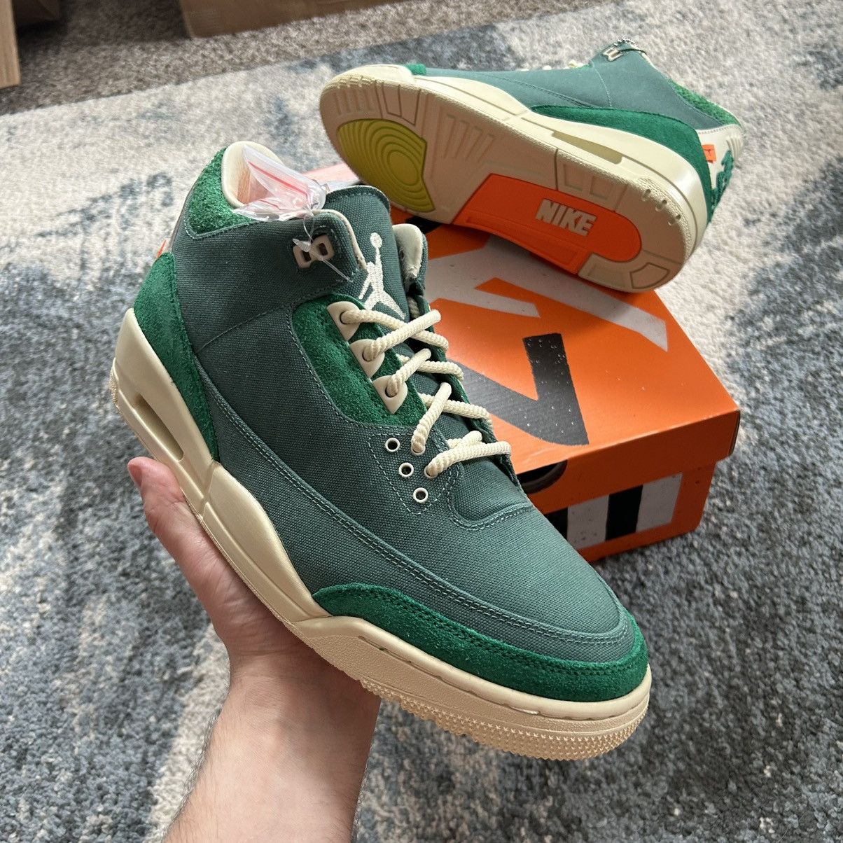 Jordan Brand FZ7974-300 AJ3 AiR JORDAN 3 OG SP BiCOASTAL MALACHiTE FOSSiL Size US 10 / EU 43 - 7 Thumbnail