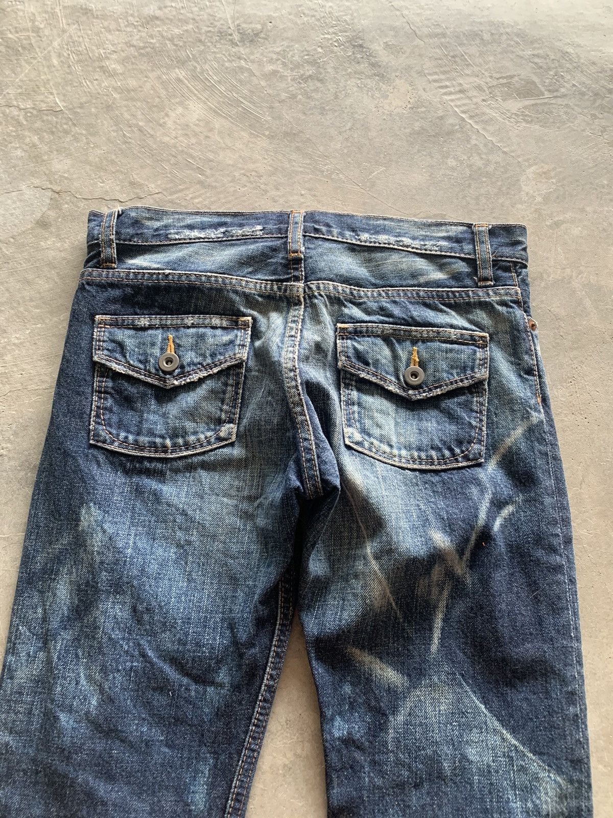 Hysteric Glamour RNA distressed sashiko japanese patchwork slim hedi style Size US 28 / EU 44 - 14 Thumbnail