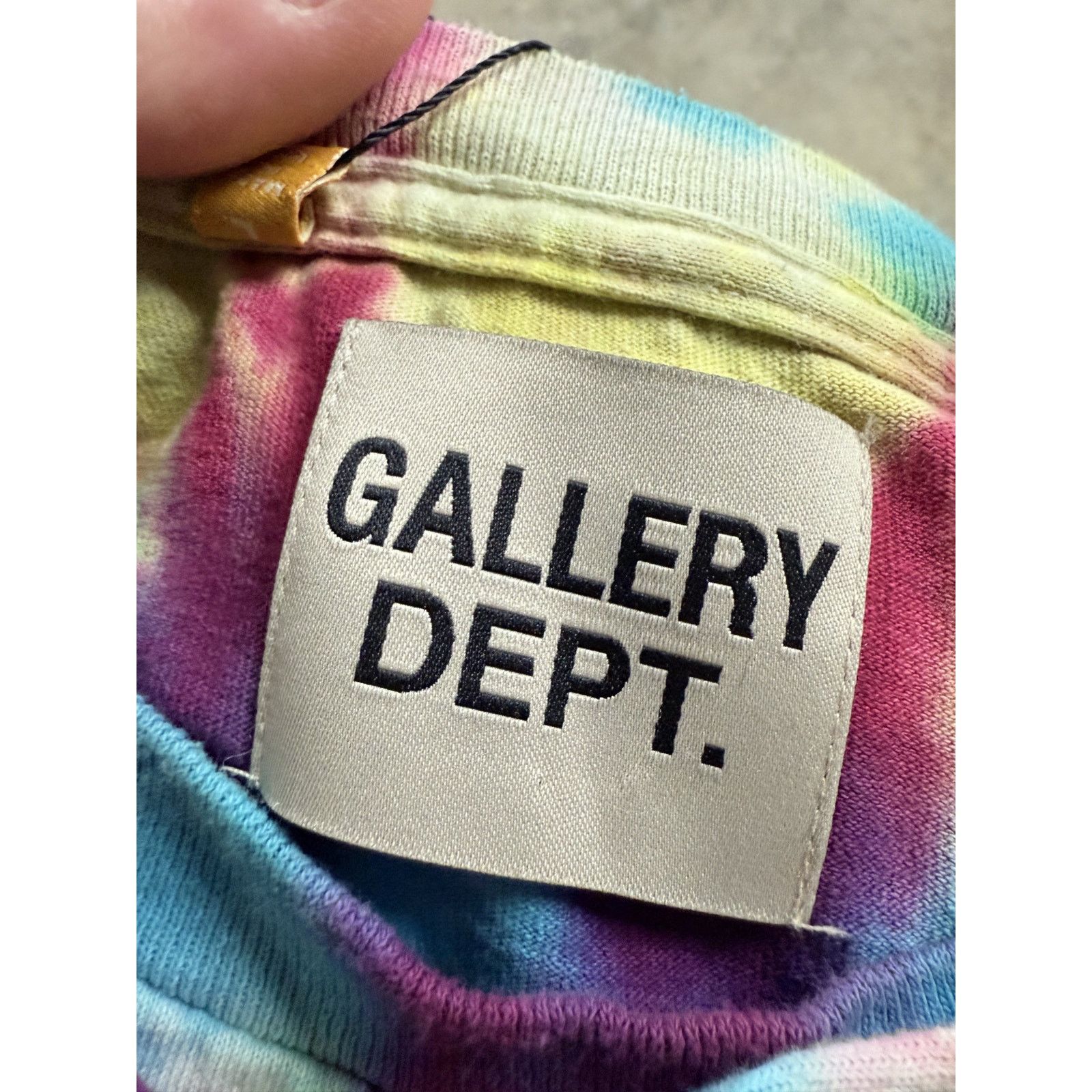 Gallery Dept. Gallery Dept Freak Show Tee Tie Dye Used Large Size US L / EU 52-54 / 3 - 3 Thumbnail