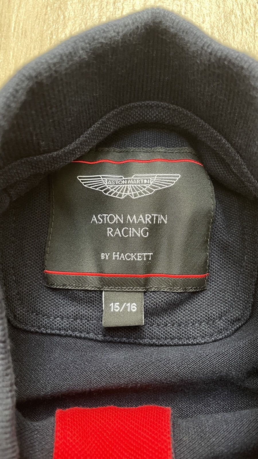 Hackett × Vintage Vintage Hackett GT Racing Aston Martin polo Size US M / EU 48-50 / 2 - 6 Thumbnail