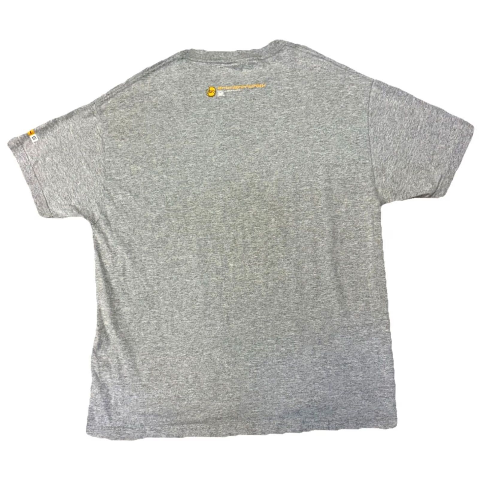 Vintage VINTAGE Drunknmunky T-Shirt Karate Afro Graphic Gray XL Men Short Sleeve Crew Neck 90s Hip Hop Retro USA Mens Size US XL / EU 56 / 4 - 5 Thumbnail