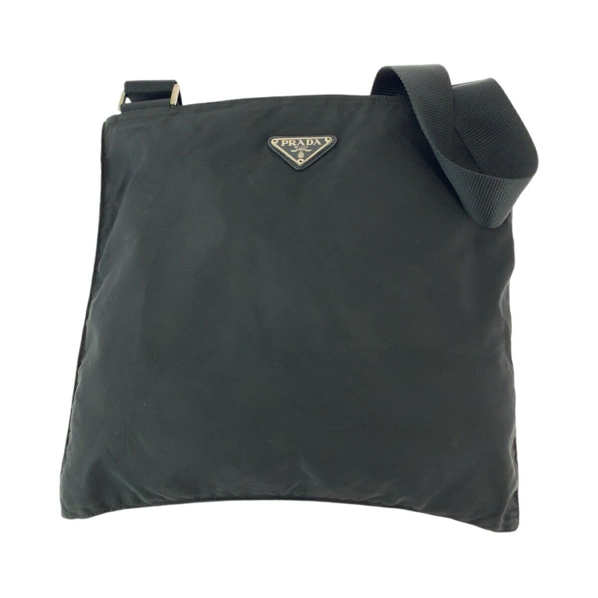 Prada Prada PRADA Tessuto Triangle Logo Plate Nylon Shoulder Bag Textile Shoulder Bag DUTY FREE for USA Size ONE SIZE - 1 Thumbnail