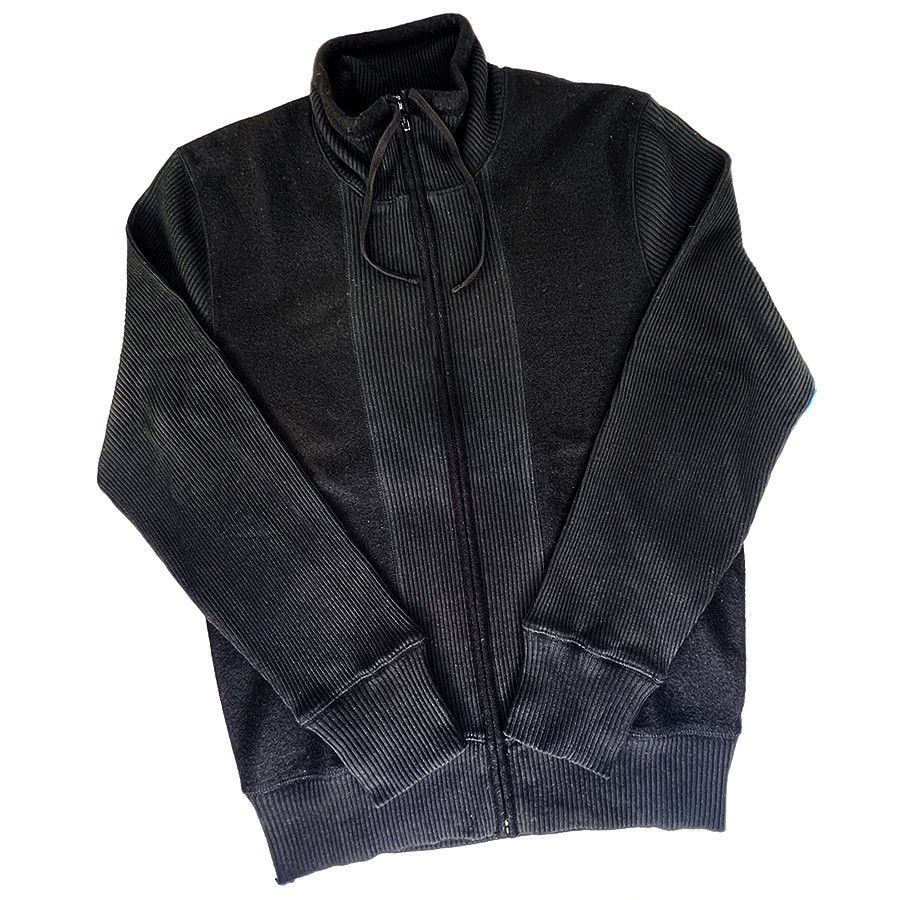 Club Monaco Club Monaco Black Ribbed Wool Vintage Sweater Size US M / EU 48-50 / 2 - 2 Thumbnail