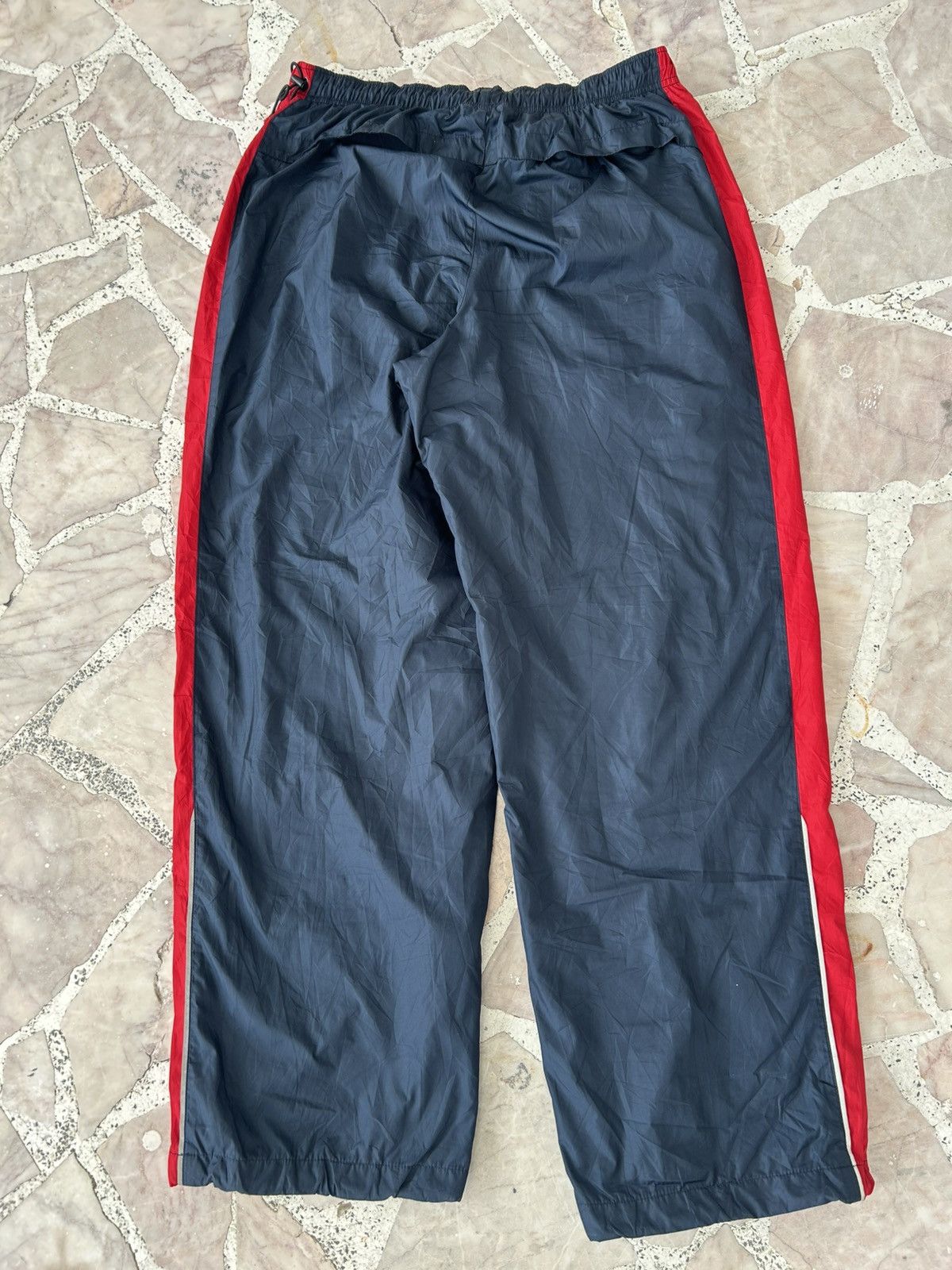 Nike Nike Vintage Polyester Blue Red Sweat Pants Size US 31 - 2 Thumbnail