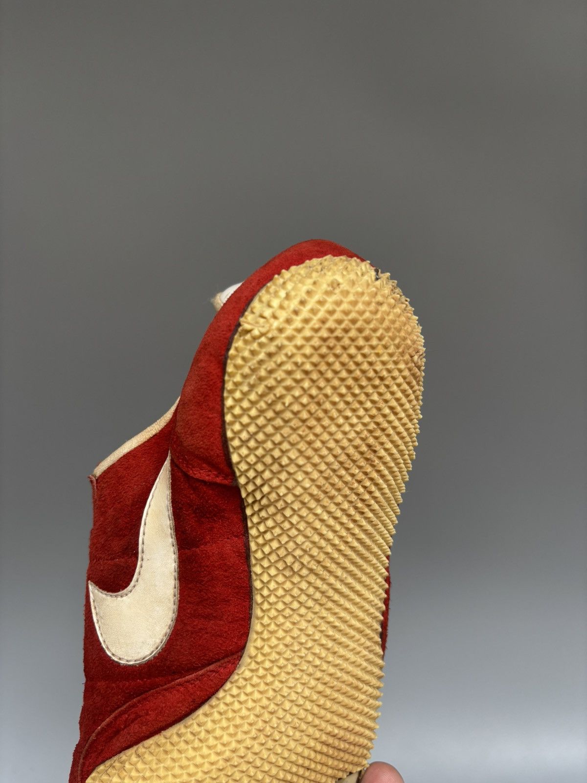 Nike Collector’s Piece! 1980s Nike Americas Track Suede Spikes Size US 7 / EU 40 - 4 Thumbnail