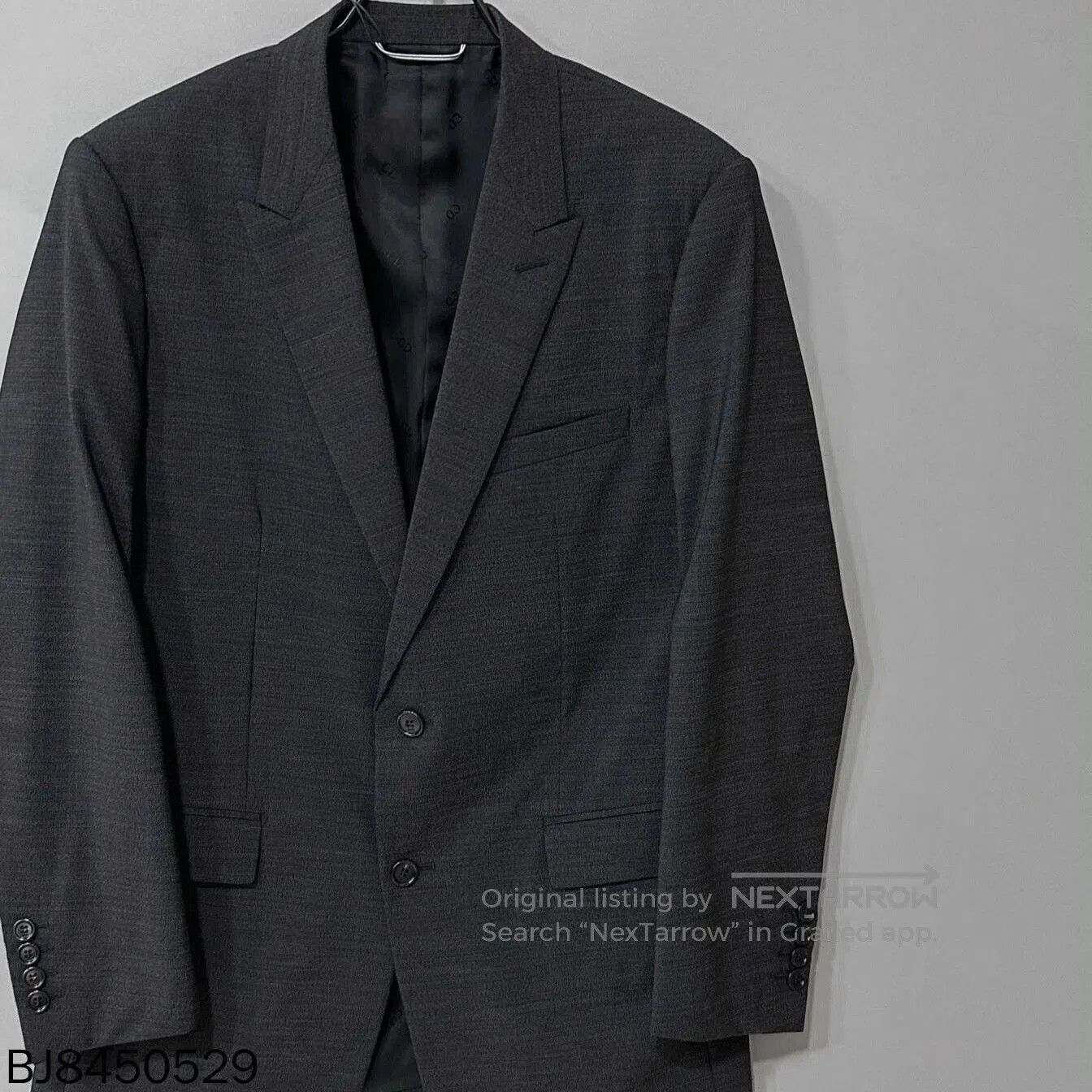 Dior wool suit jacket with print by Dior. Size US L / EU 52-54 / 3 - 3 Thumbnail