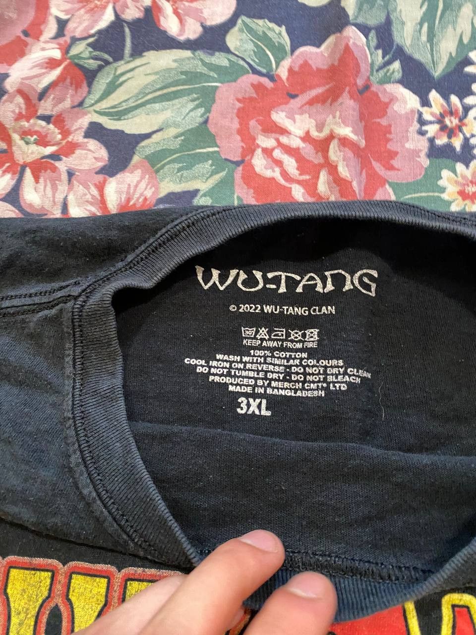 Wu-Tang Clan Wu-Tang Clan Big Y2K Print Short Sleeve T-Shirt Size 3XL Size US XXL / EU 58 / 5 - 2 Thumbnail