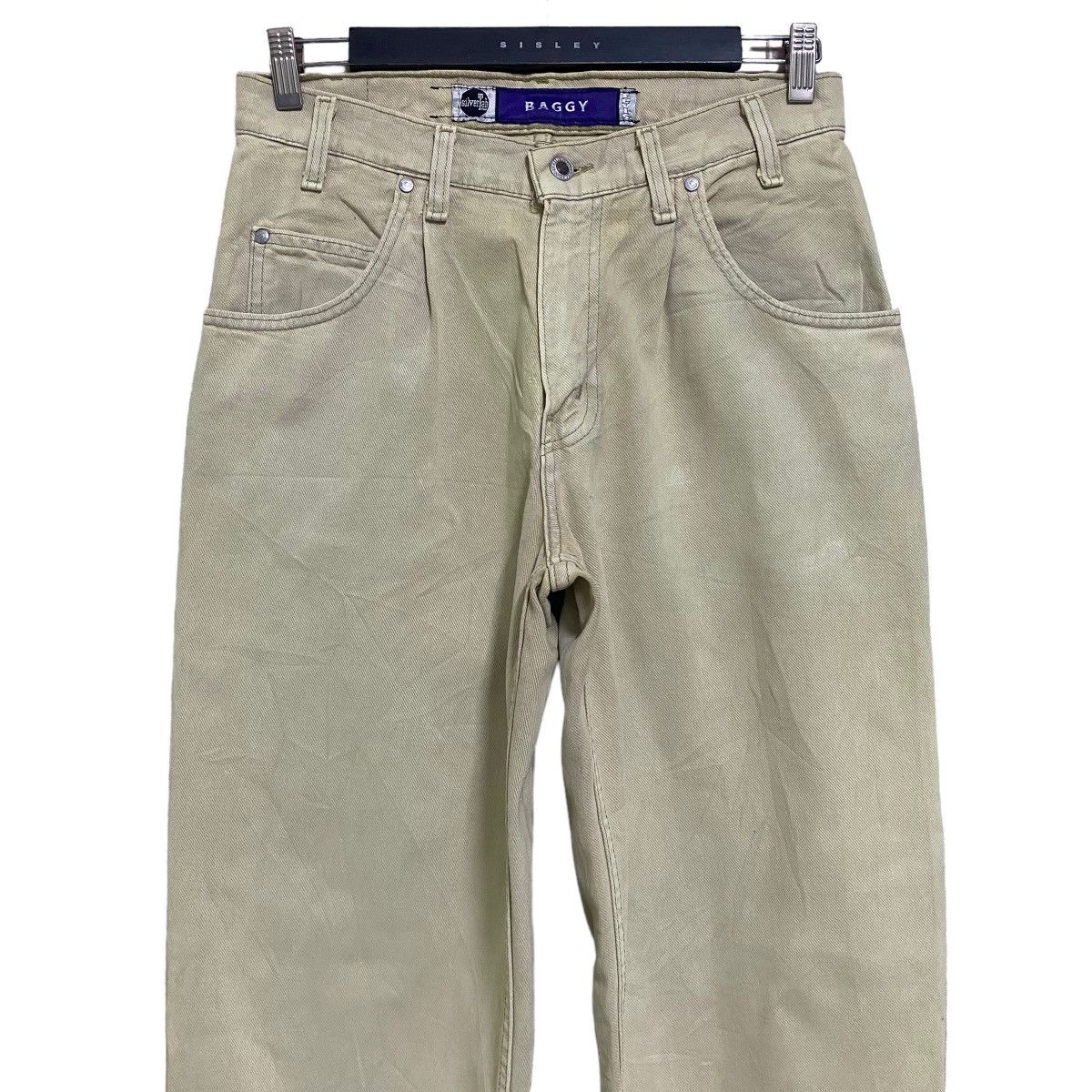 Levi's Vintage 90s Levis Silvertab Baggy Jeans Sunfaded Size US 30 / EU 46 - 5 Thumbnail