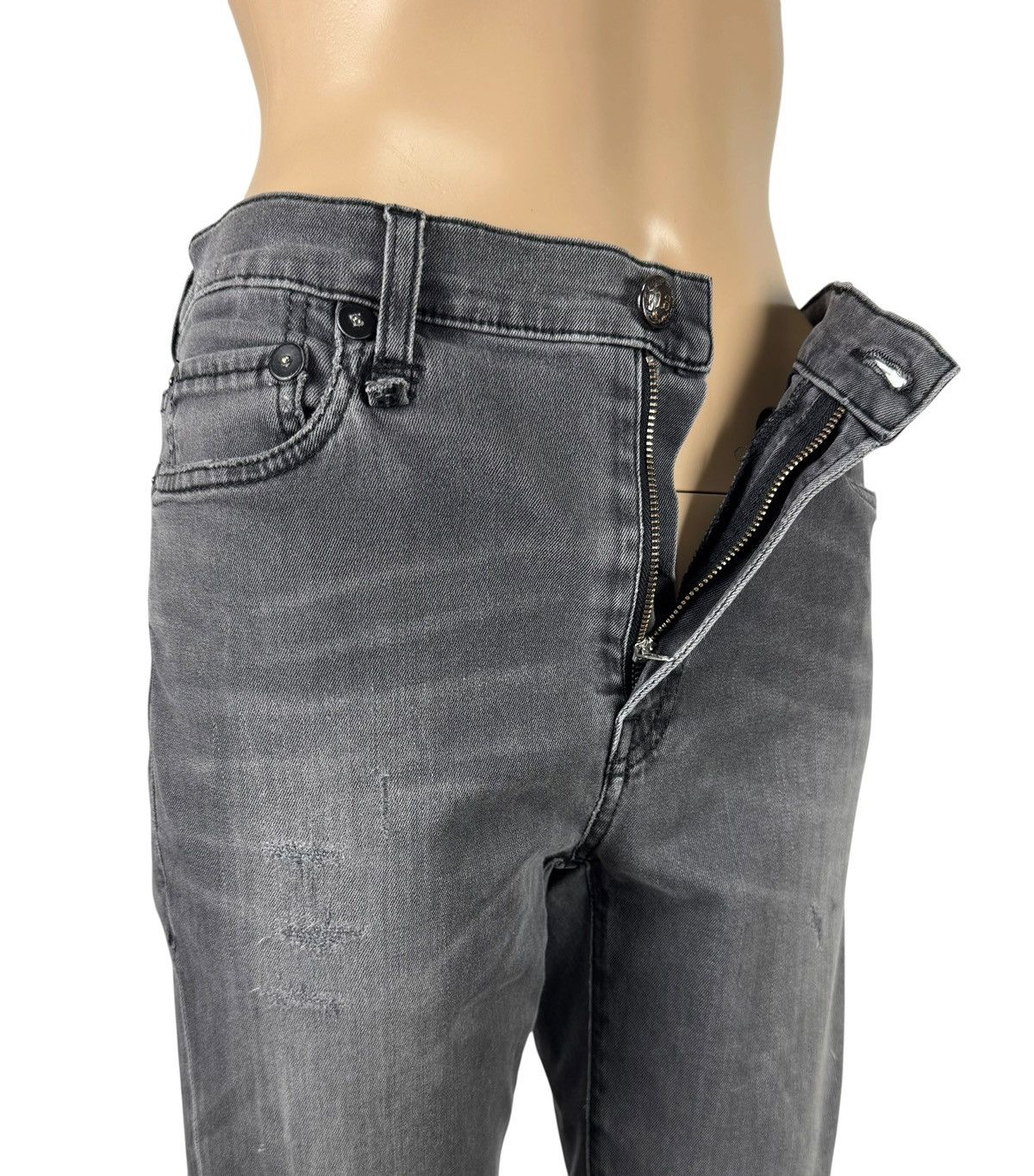R13 R13 Slouch Skinny Jeans size 28 Size 28" / US 6 / IT 42 - 10 Thumbnail