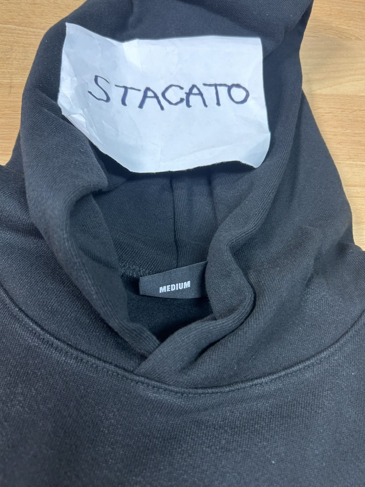Rap Tees Revenge Basic Embroidered Logo Hoodie Black Size US M / EU 48-50 / 2 - 3 Thumbnail