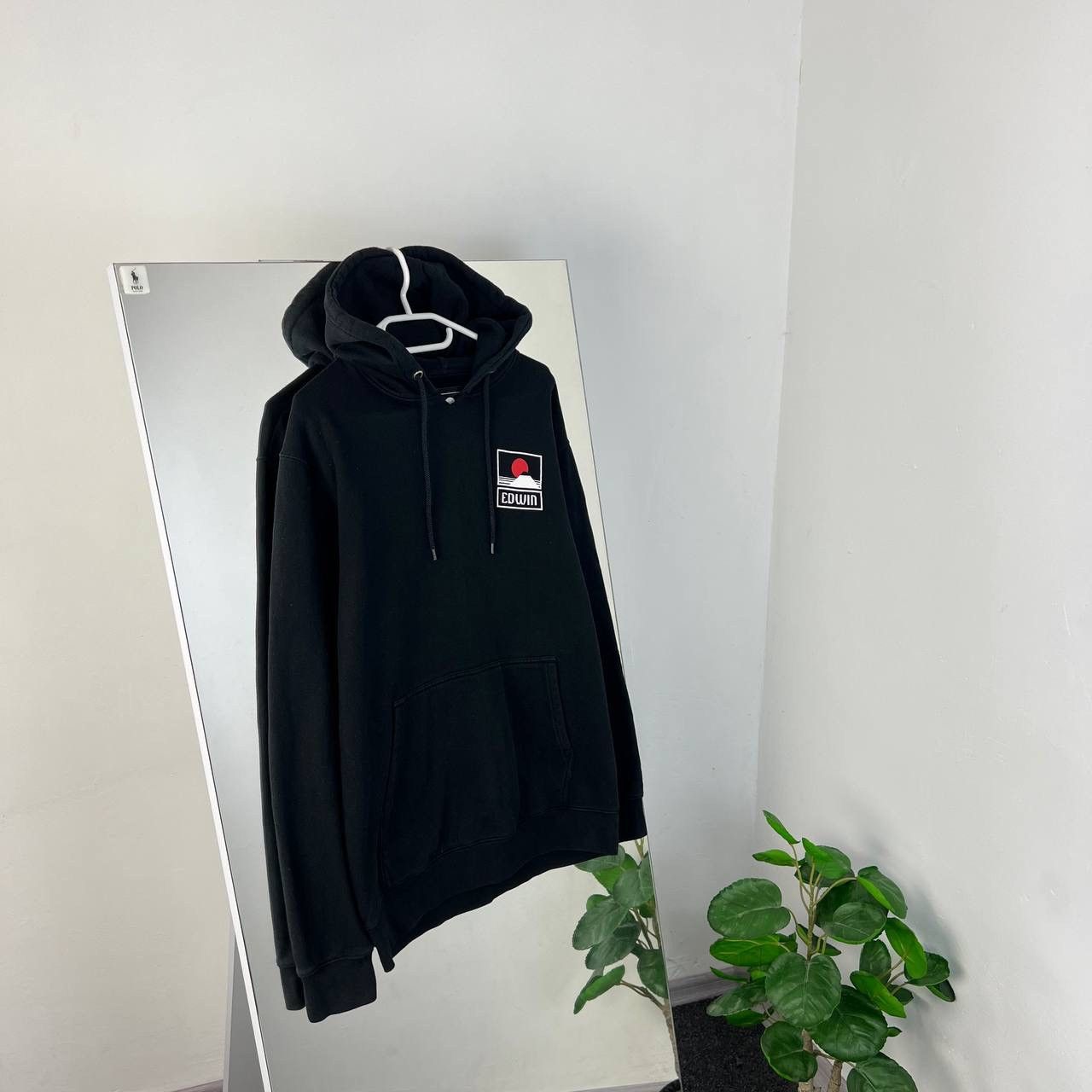 Edwin Vintage Y2K Edwin Faded Black Oversized Hoodie Size US M / EU 48-50 / 2 - 1 Thumbnail