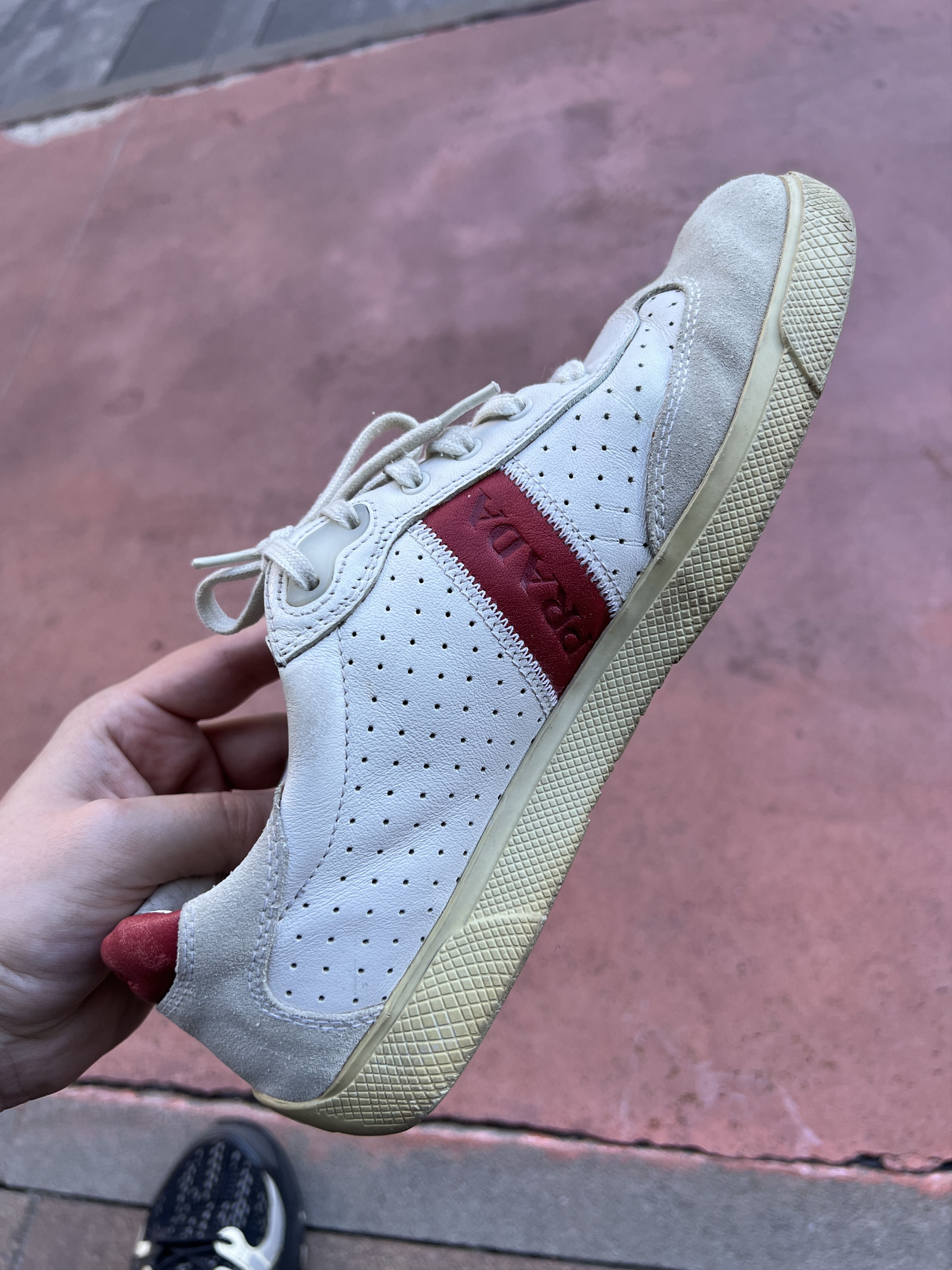 Prada Prada Vintage Y2K Low Sneakers 3E 3648 Size 39 Size US 9 / IT 39 - 19 Thumbnail