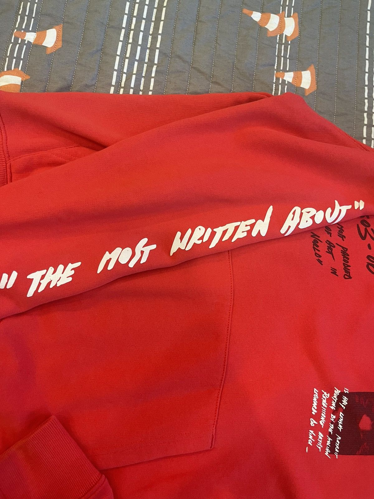 Off-White OFF-WHITE Mona Lisa Graphic Print Hoodie Size Small Size US S / EU 44-46 / 1 - 4 Thumbnail
