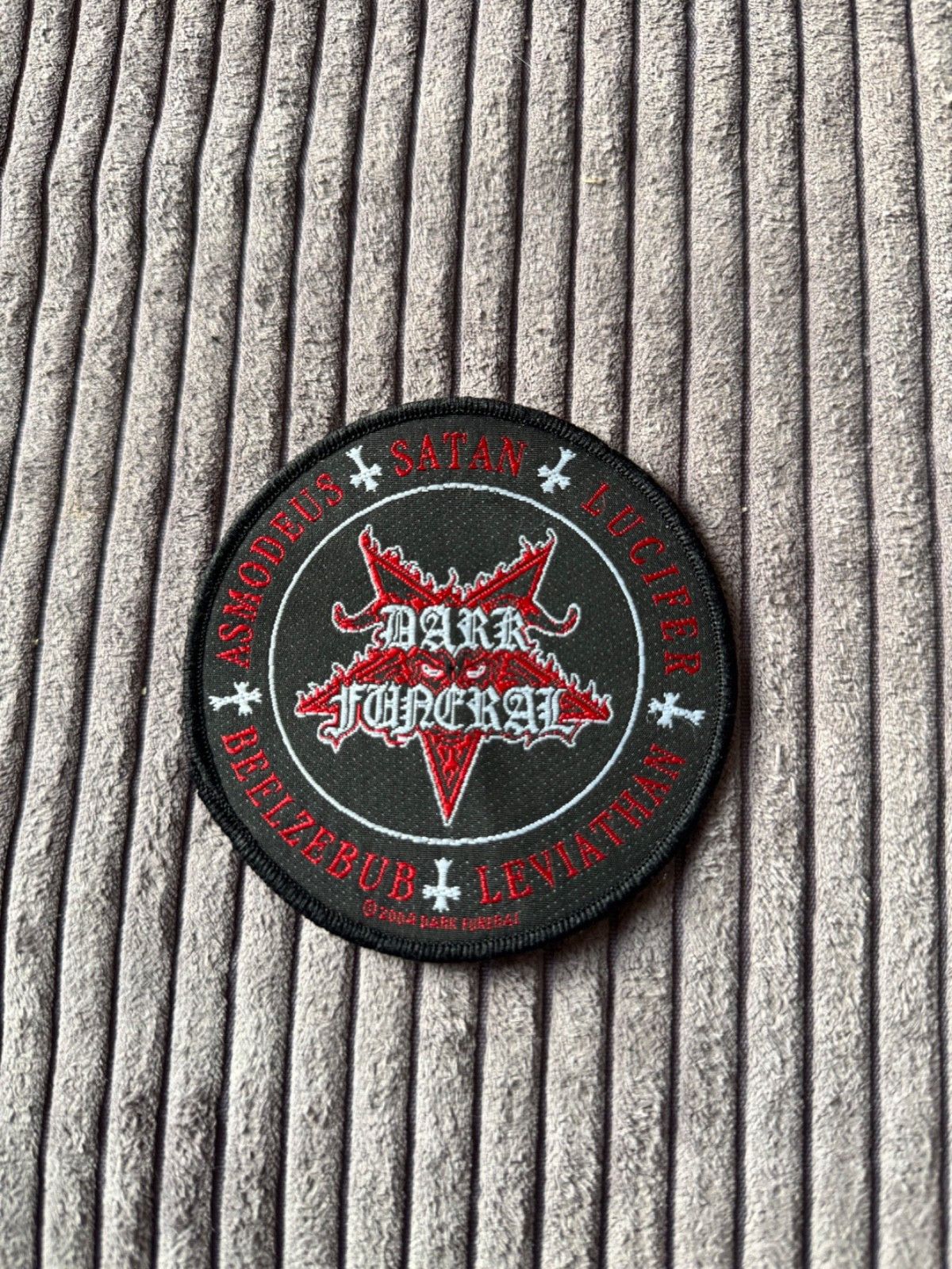 Band Tees Vintage 00s 2004 Immortal Black Metal Band Small Patch Size ONE SIZE - 1 Thumbnail