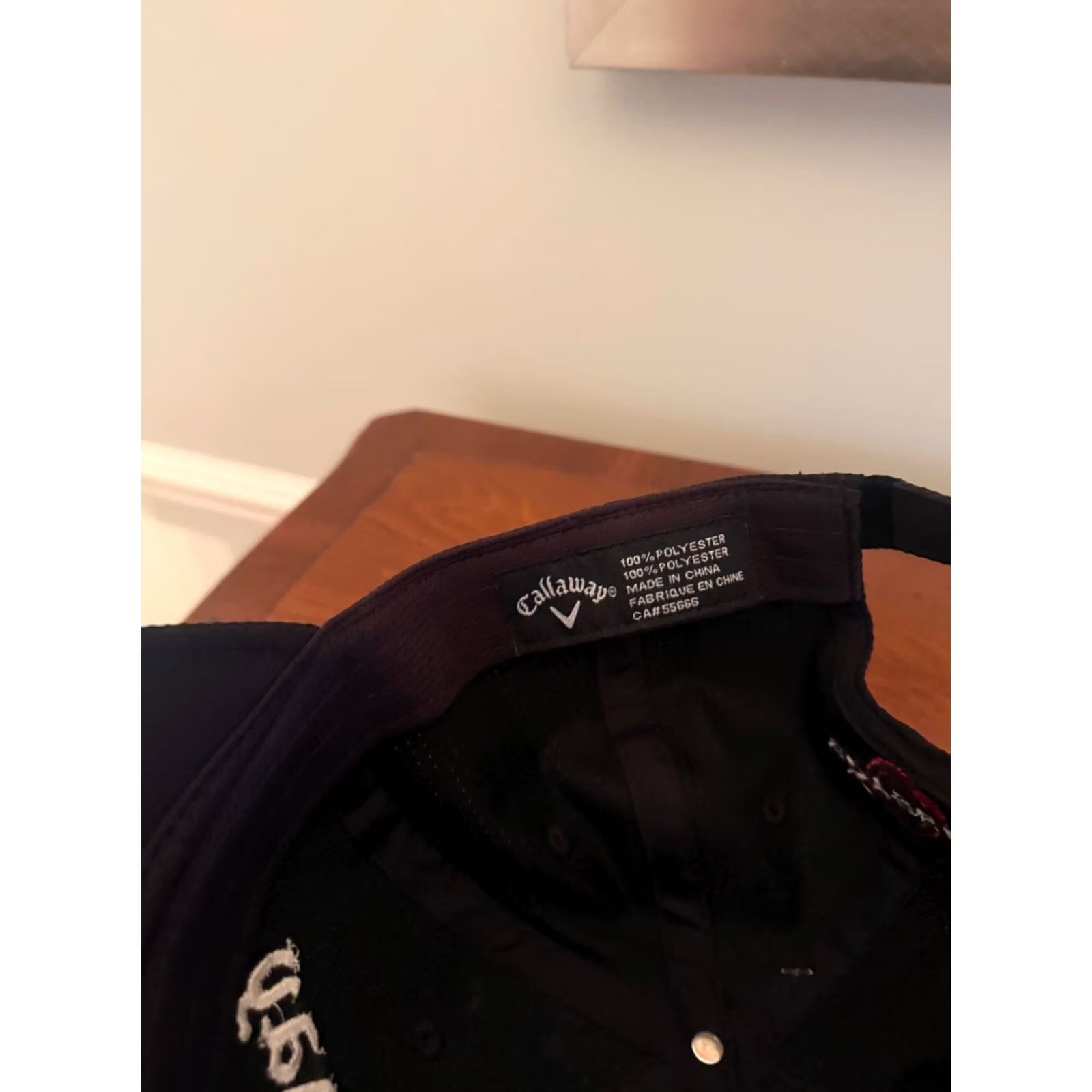 Callaway Callaway Hat Golf Baseball Adjustable Black One Size Mens Size ONE SIZE - 5 Thumbnail