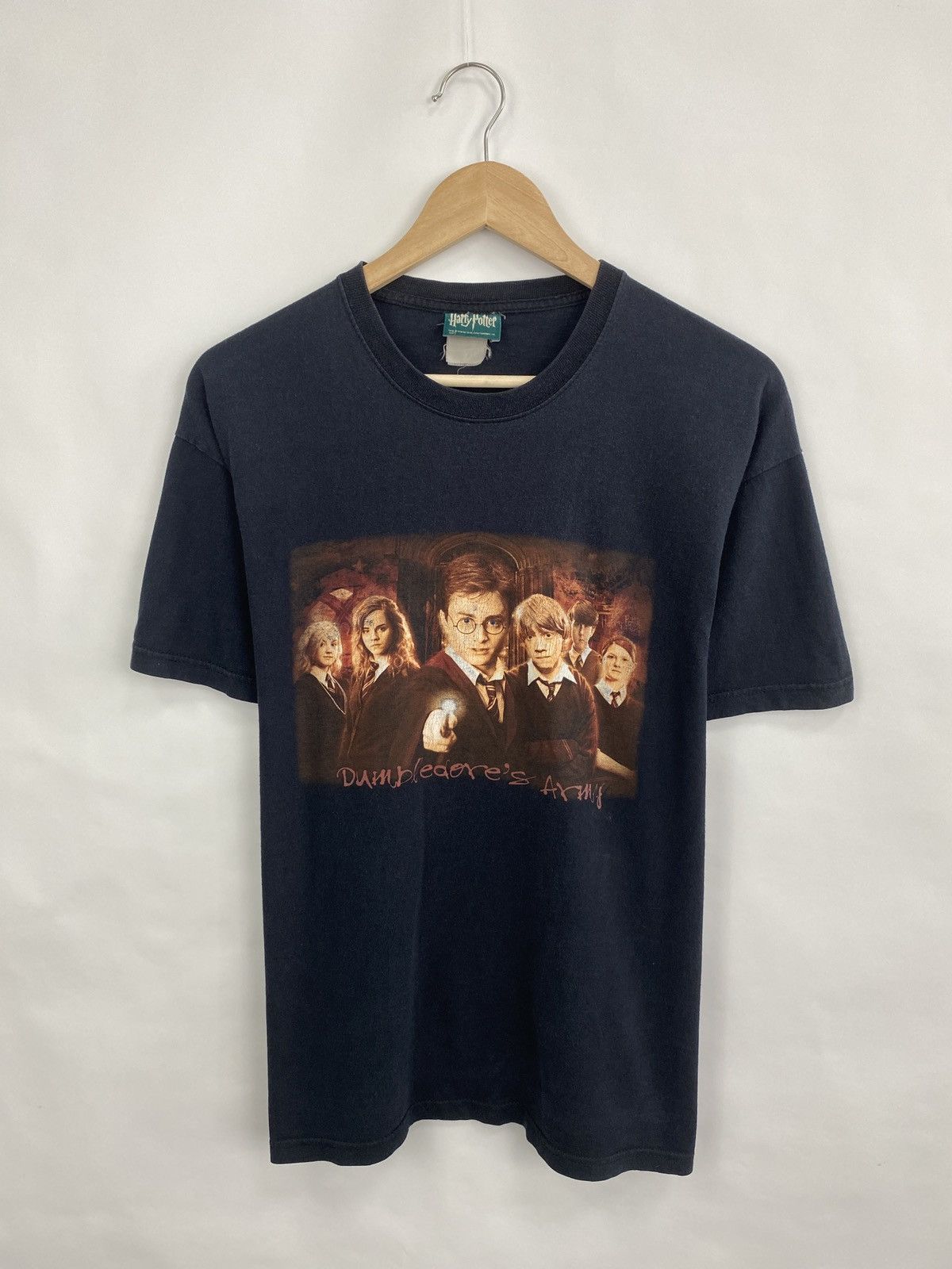 Vintage Vintage 2007 Harry Potter Dambledores Army T-Shirt Rare Y2K Size US M / EU 48-50 / 2 - 3 Thumbnail
