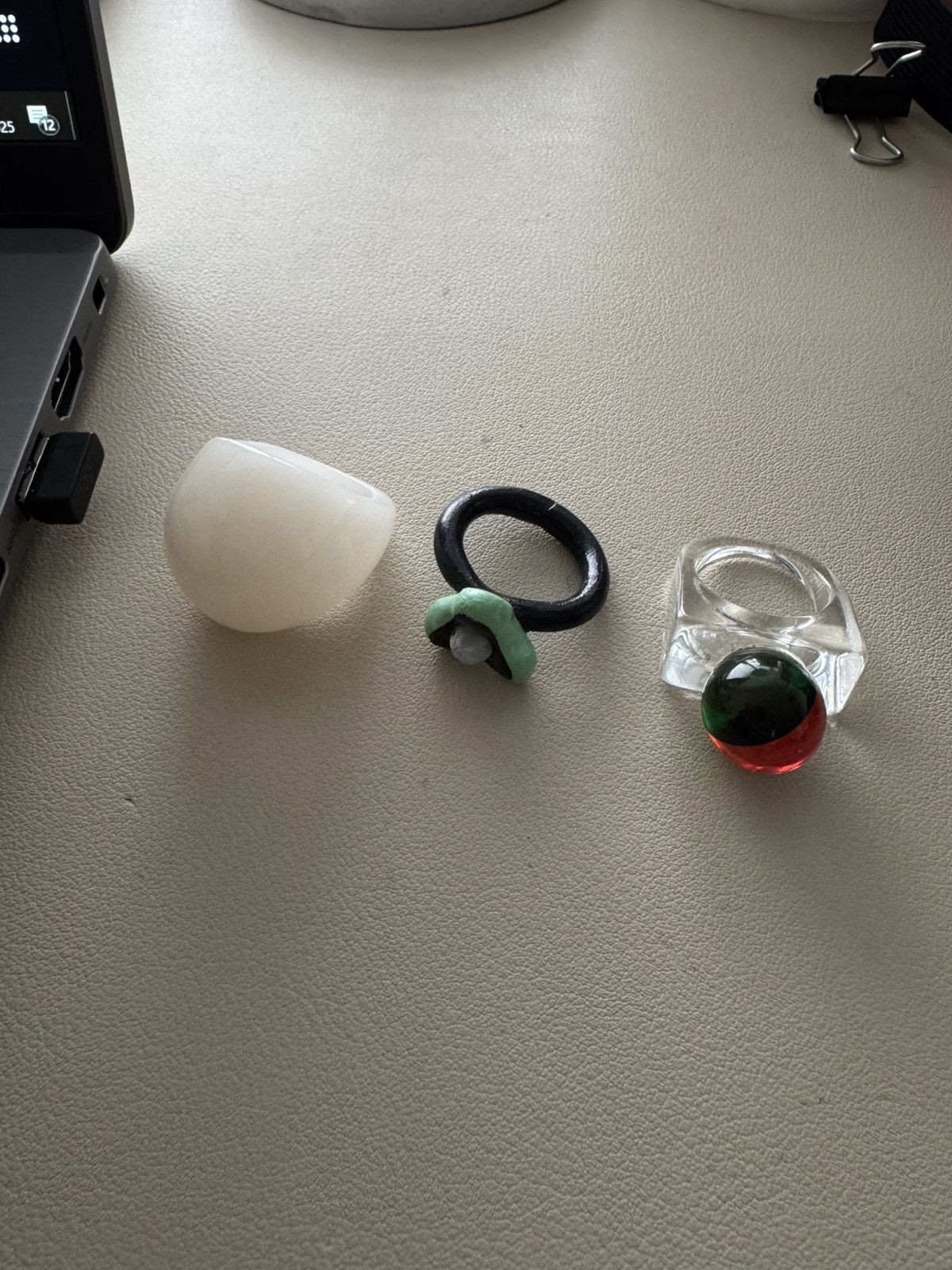 Other Handmade ring set of 3 size US7-8 Size ONE SIZE - 1 Thumbnail