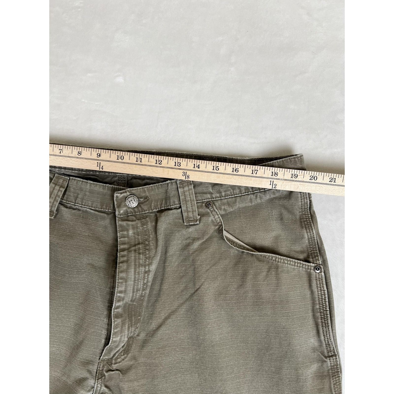 Wrangler Wrangler Riggs Workwear Pants Mens 40x30 Green Carpenter Uti Size US 40 / EU 56 - 7 Thumbnail